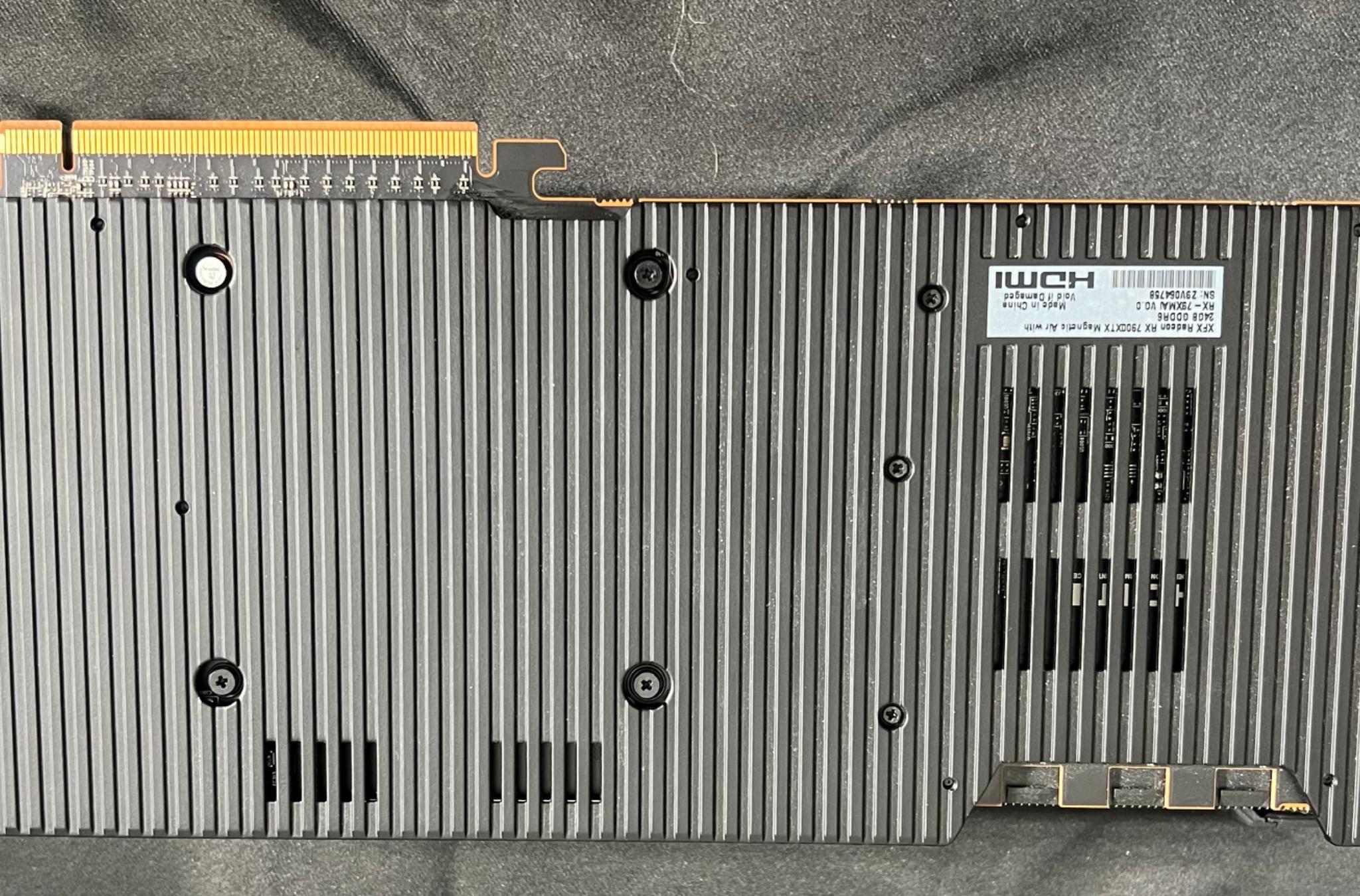 Limited Edition XFX Mercury AMD Radeon RX 7900 XTX Magnetic Air Gaming Graphics Card