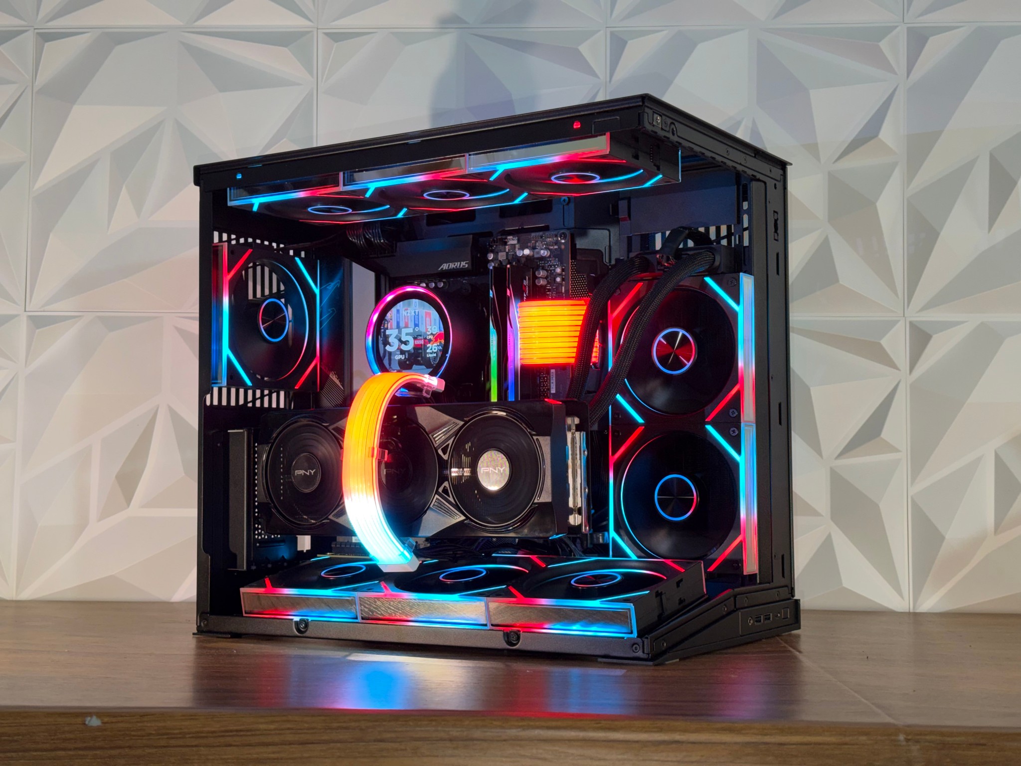 🌑✨RTX 5070 Ti | 9800x3d| 32GB RGB DDR5 | 2TB NVMe | Windows 11 Pro🌑✨"ECLIPSE PRISM” Gaming PC