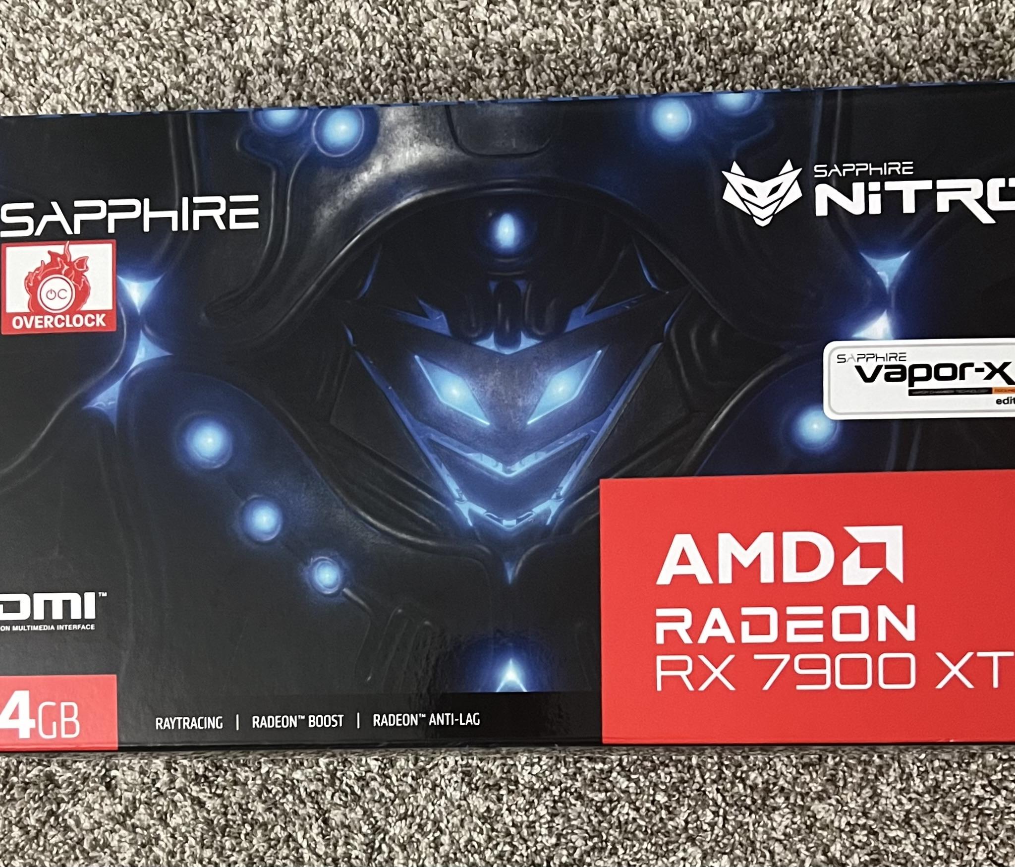 AMD Radeon RX 7900 XTX: Sapphire Nitro+ 24GB Vapor -X Edition