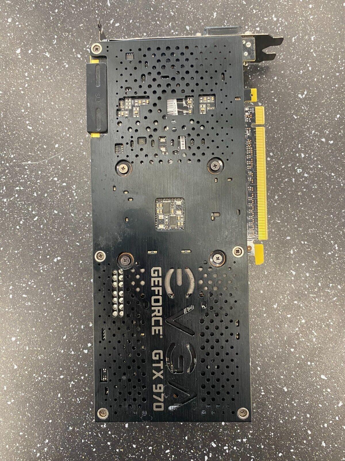 EVGA GeForce GTX 970 SC 4GB GDDR5 PCIE Graphics Card - DVI, HDMI, DisplayPort