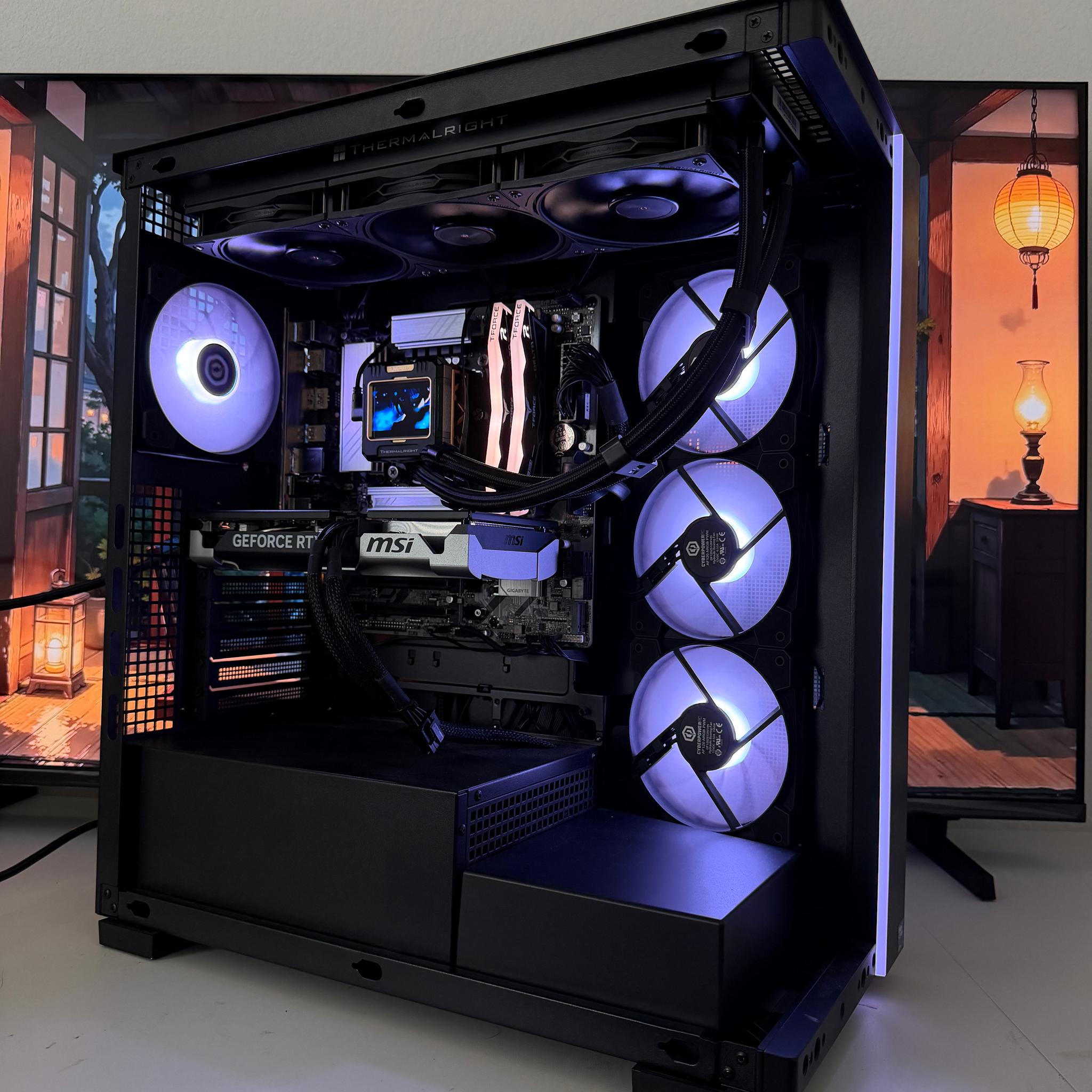 Blackout Custom Gaming PC | Core Ultra 7 265F | RTX 5060 Ti 16GB | 32GB DDR5 | 1TB NVMe