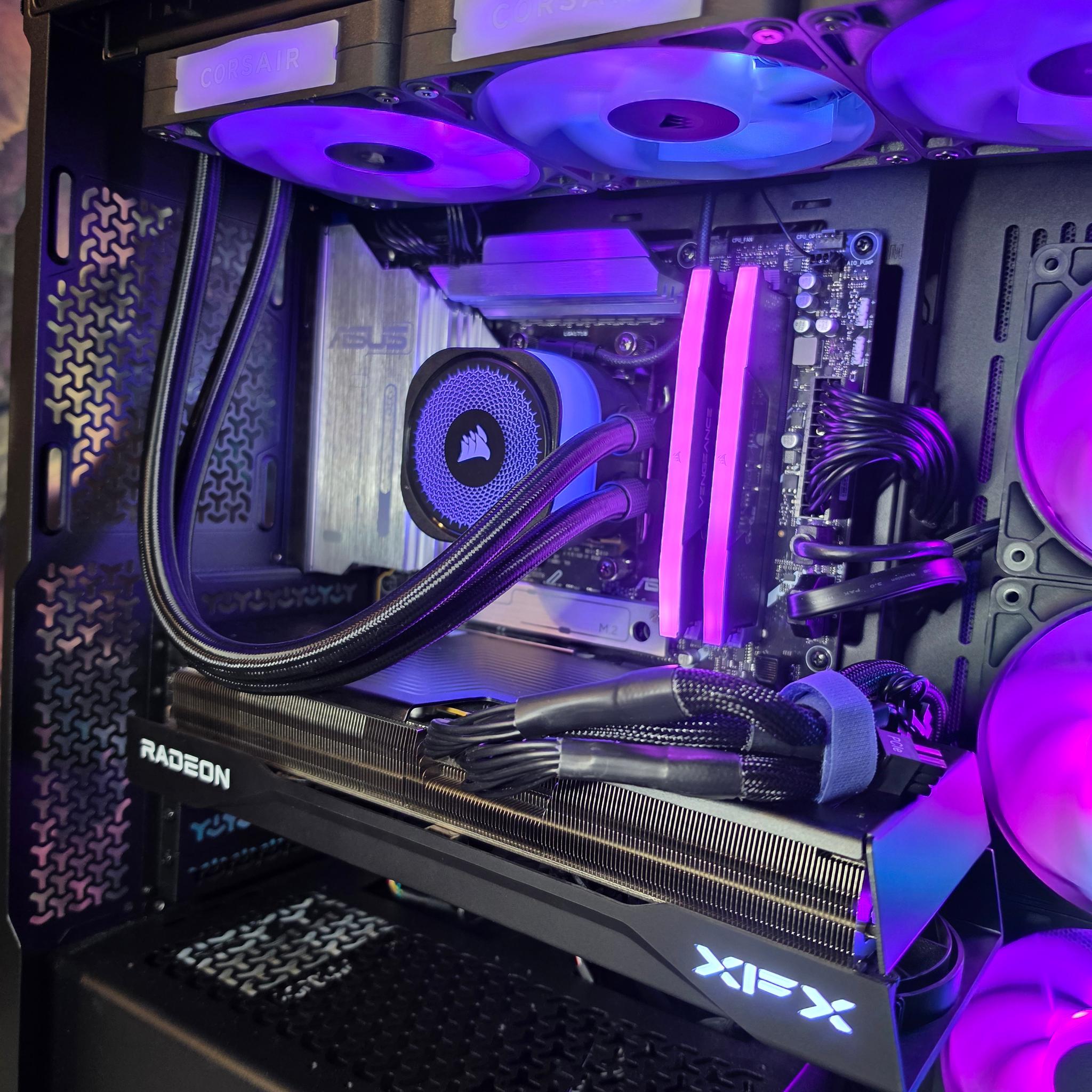 XFX RX 9070 XT 16gb + Ryzen 9800x3d PC Build #86