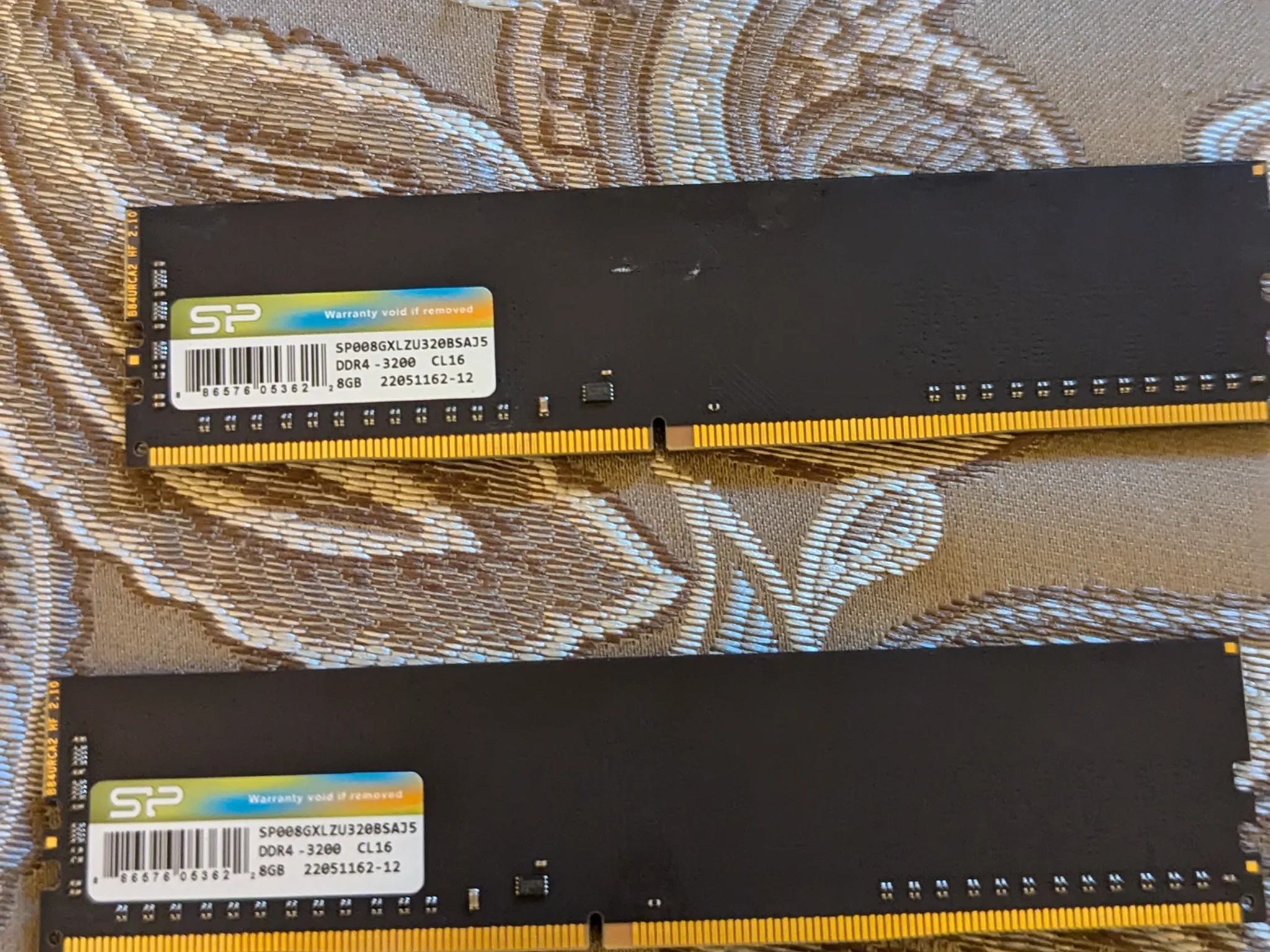 ddr4 ram 6 8 GB sticks