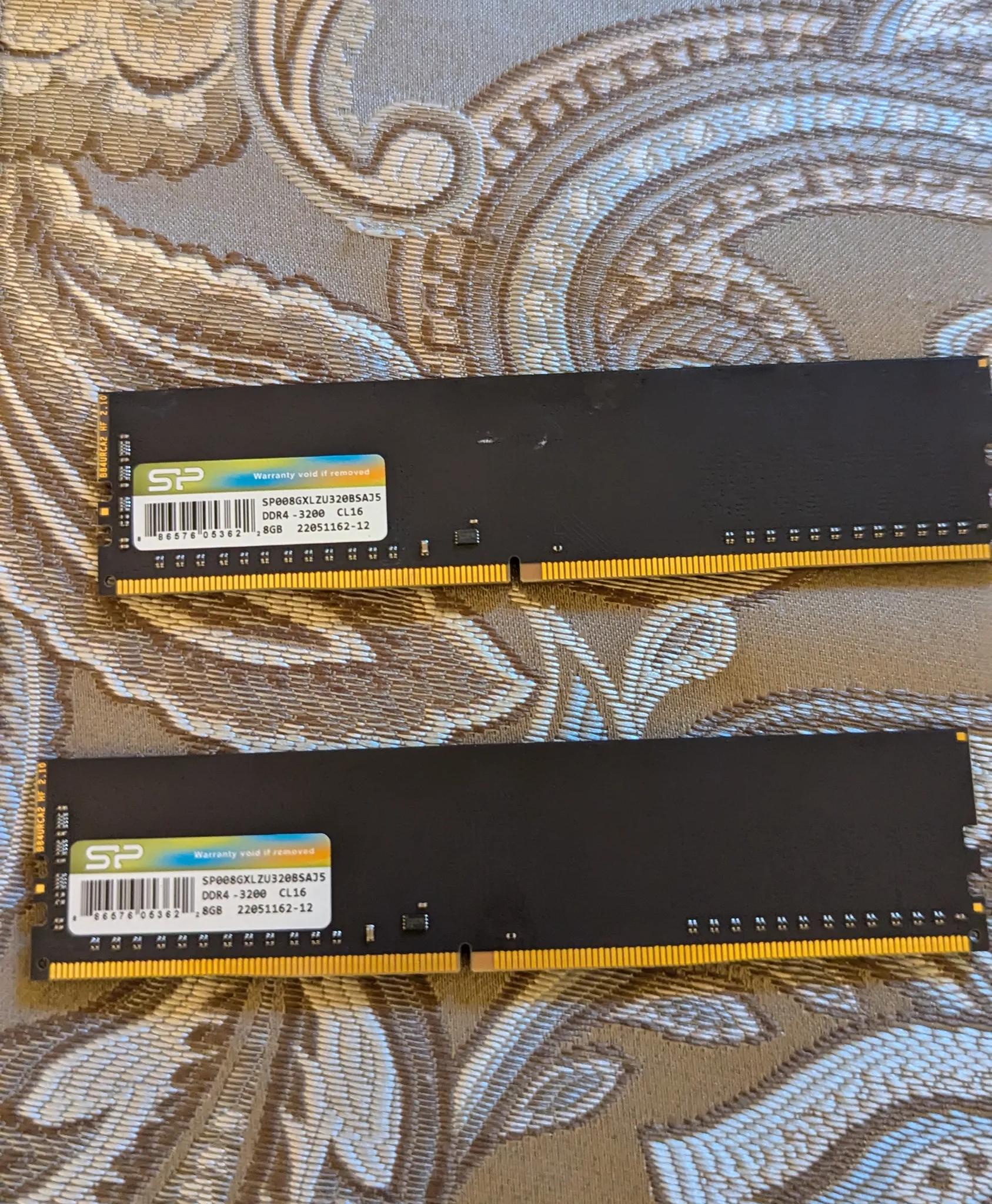ddr4 ram 6 8 GB sticks