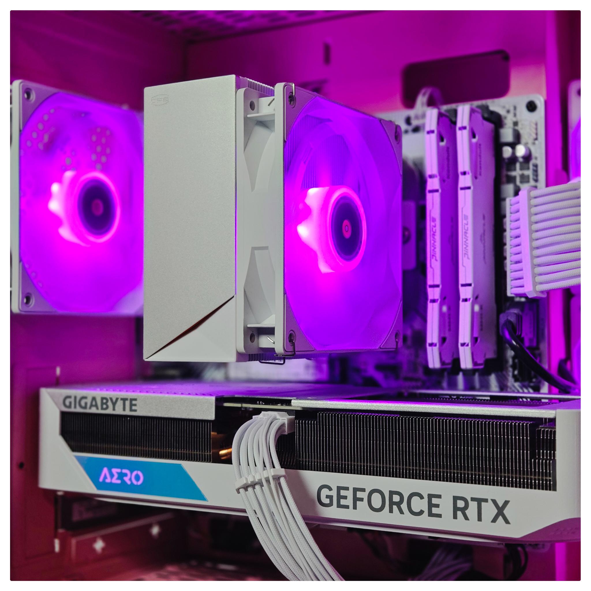 RTX 4070 | Ryzen 7 5700X3D | Wi-Fi | Pink Gaming PC