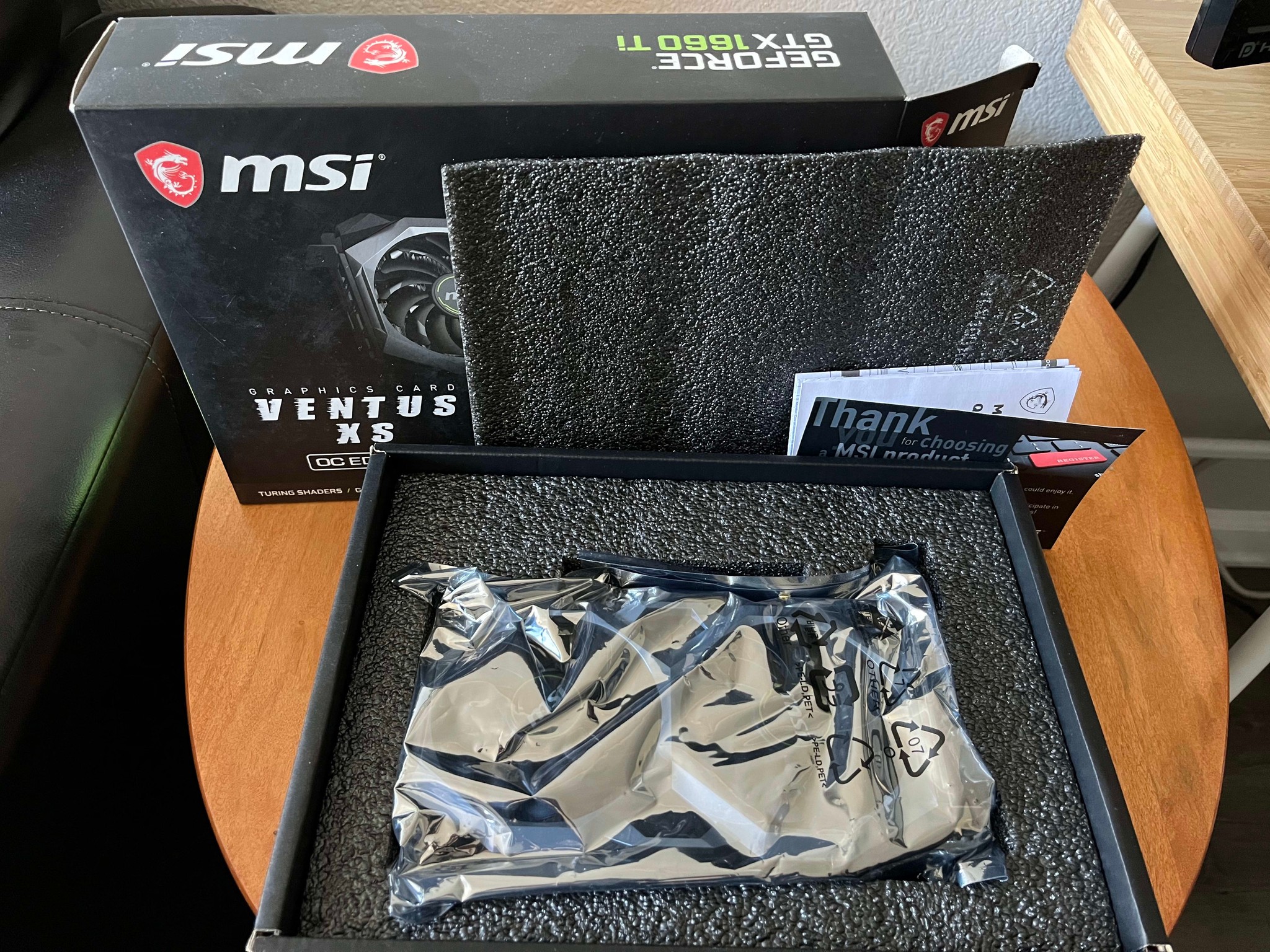 MSI GTX 1660ti Ventus 
