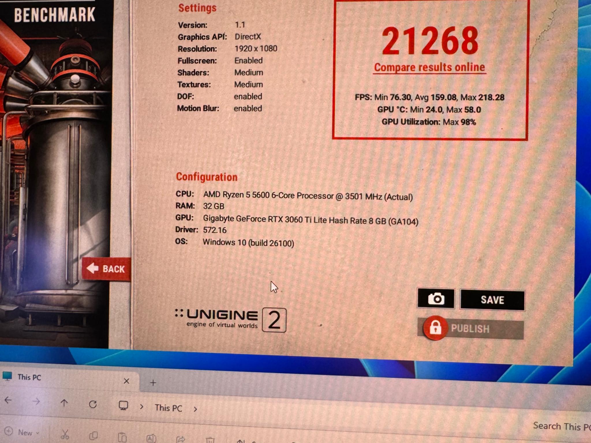 Gaming PC RTX 3060 ti