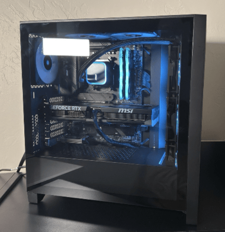 🥷 Stealth ⚫️ | NVIDIA RTX 5070 Ti 16GB | AMD Ryzen 7 9800X3D | 32GB DDR5 | MSI 360 AIO
