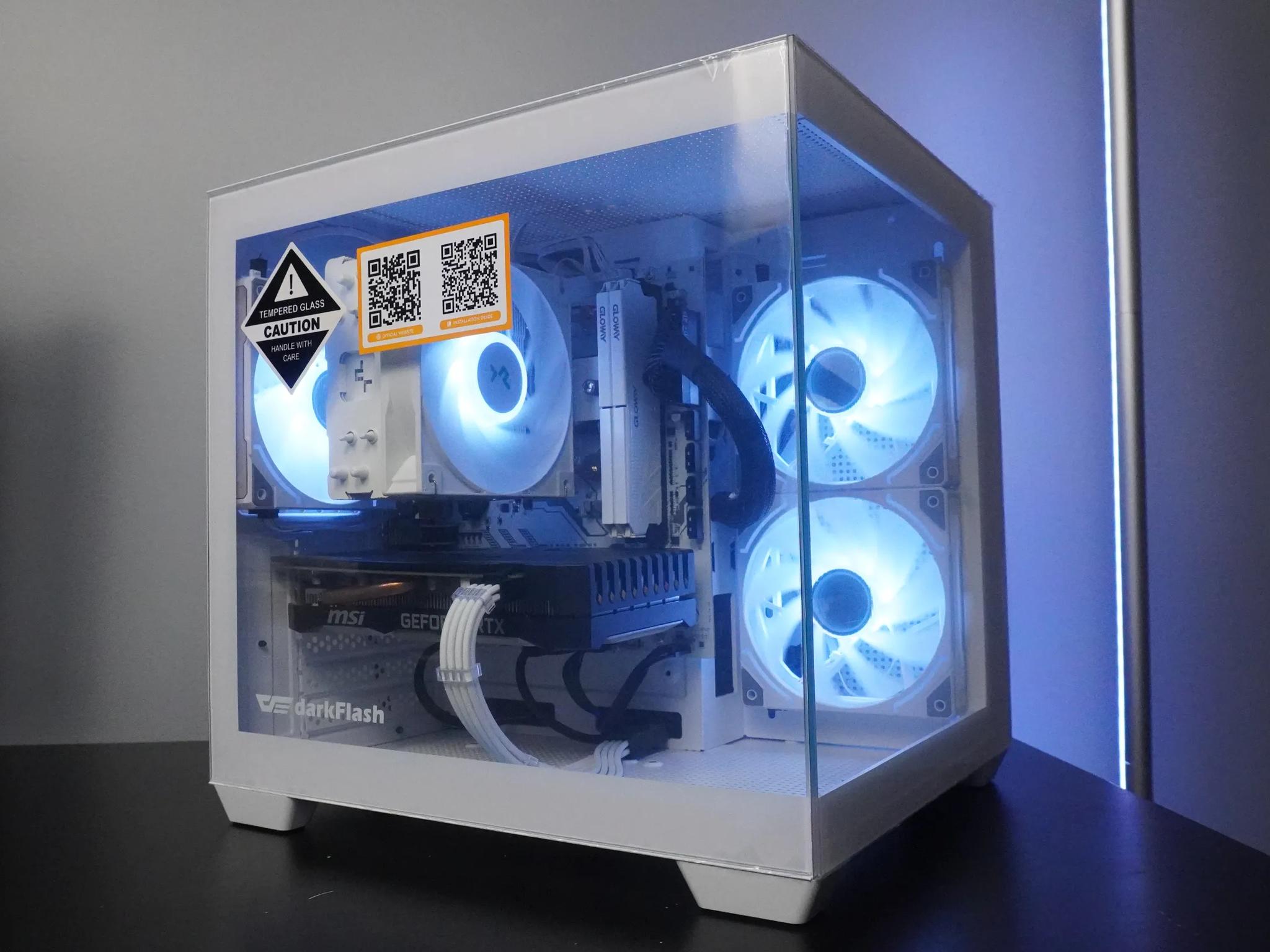 🤍CLEAN🤍 RTX 1080p MACHINE 💚RTX 2060 🧡 Ryzen 5 4500 | 1TB NVME | 16GB | WIFI