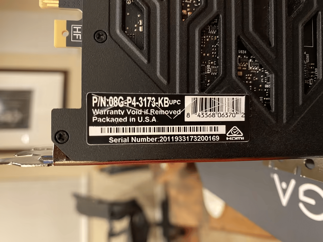 1 Year Warranty Left - EVGA 2070 Super XC