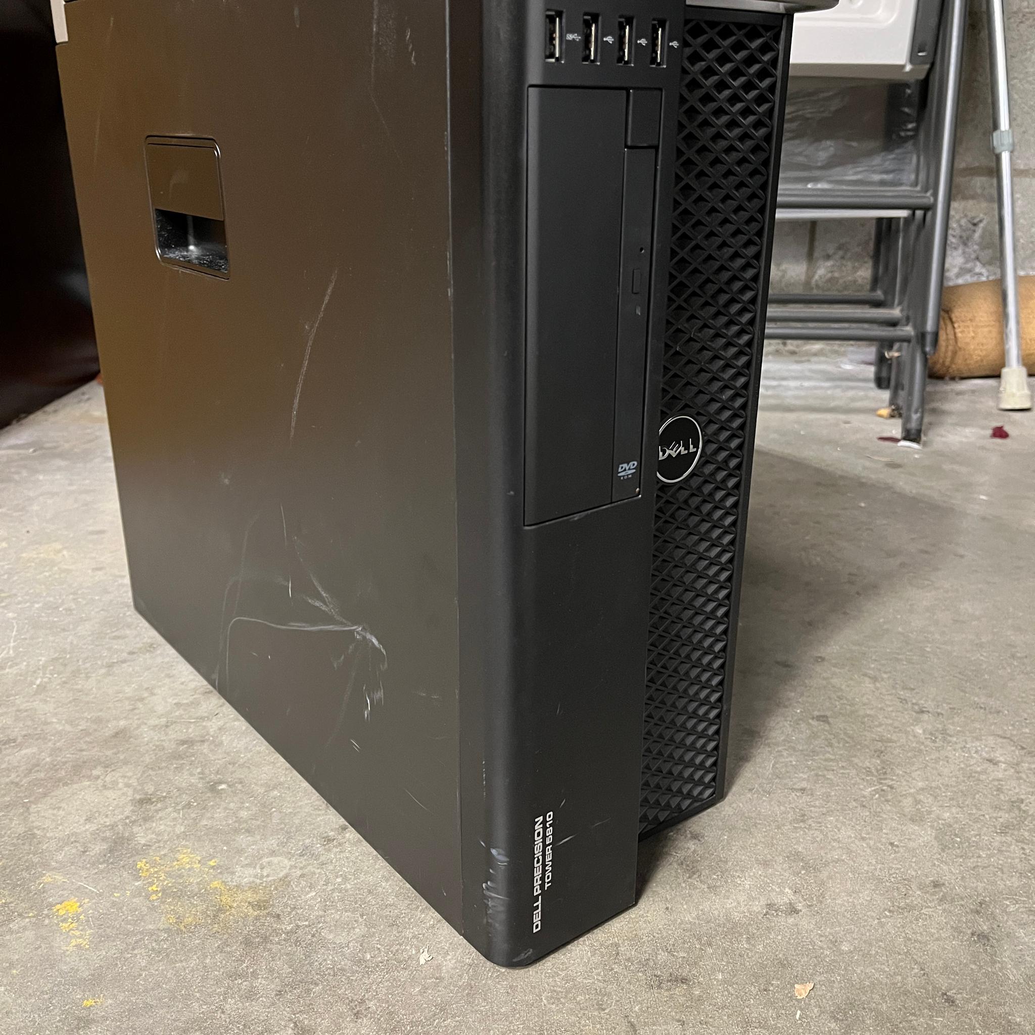 🔥NVIDIA GTX 1080, Intel Xeon 6 Core (Same as i7), 500 GB SSD, 12 GB RAM, Dell T5810 Gaming PC 🔵