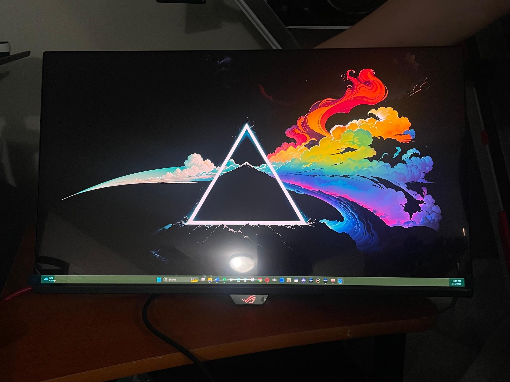 NEW ASUS ROG 27” OLED 4K Resolution (240hz Refresh Rate) Gaming Monitor (ZERO HRS USED) (PG27UCDM)