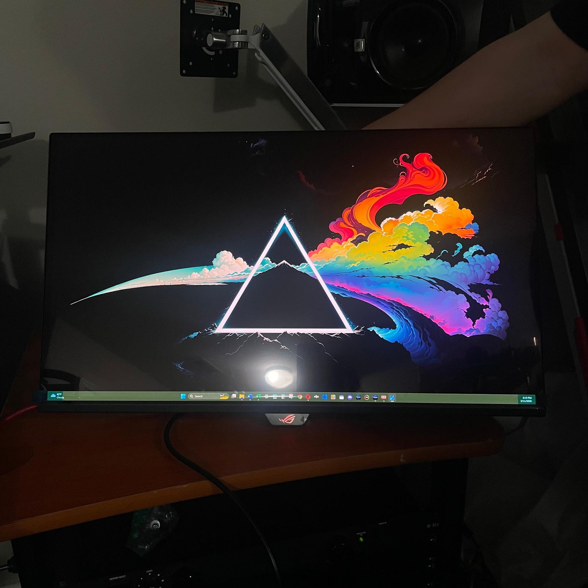 NEW ASUS ROG 27” OLED 4K Resolution (240hz Refresh Rate) Gaming Monitor (ZERO HRS USED) (PG27UCDM)