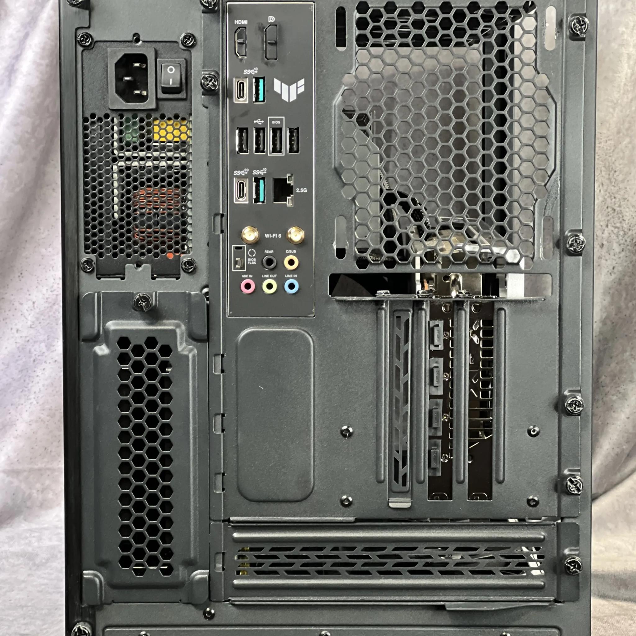 Custom Gaming PC - 7600X3D, 7800 XT, 32GB DDR5-6000, 1TB Gen 4 NVMe, full custom cables
