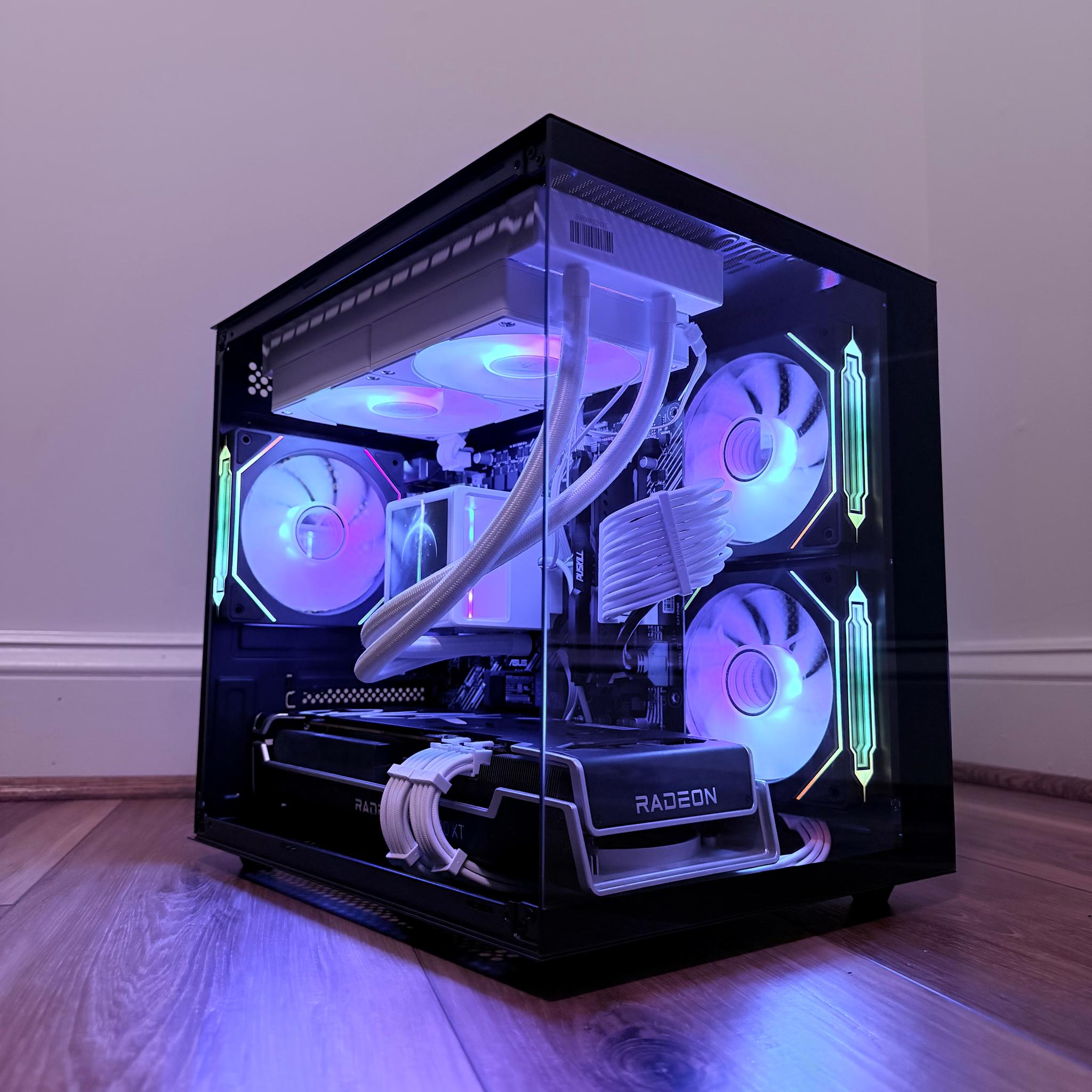 🌕"Lunar Mirage "🌕| 1440p/4k Gaming | Ryzen 7 5700X3D | RX 6700 XT 12GB | 32B Ram | 1.5tb Storage