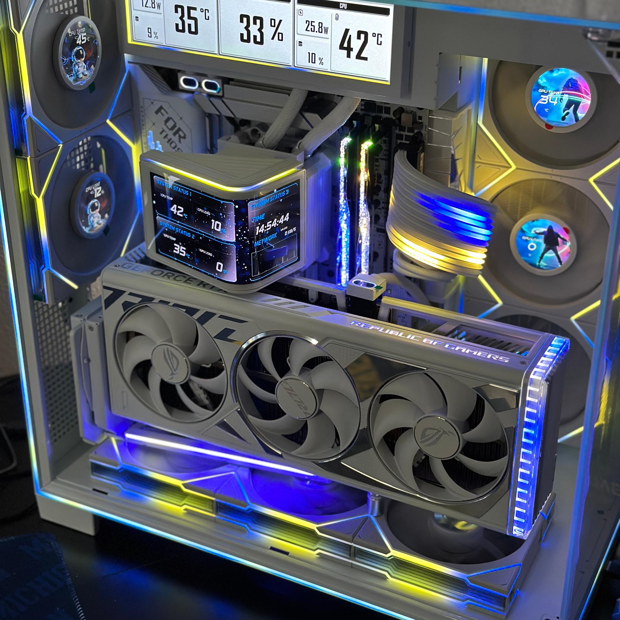 GeForce RTX 4090 Custom Gaming PC - Ryzen 7 9850X3D