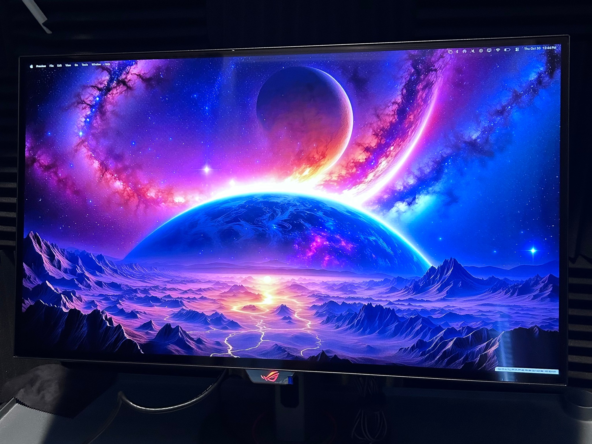 ASUS XG27AQDMG ROG Strix 26.5" 2K OLED (2560 x 1440) 240Hz Gaming Monitor (0 Hours Used)