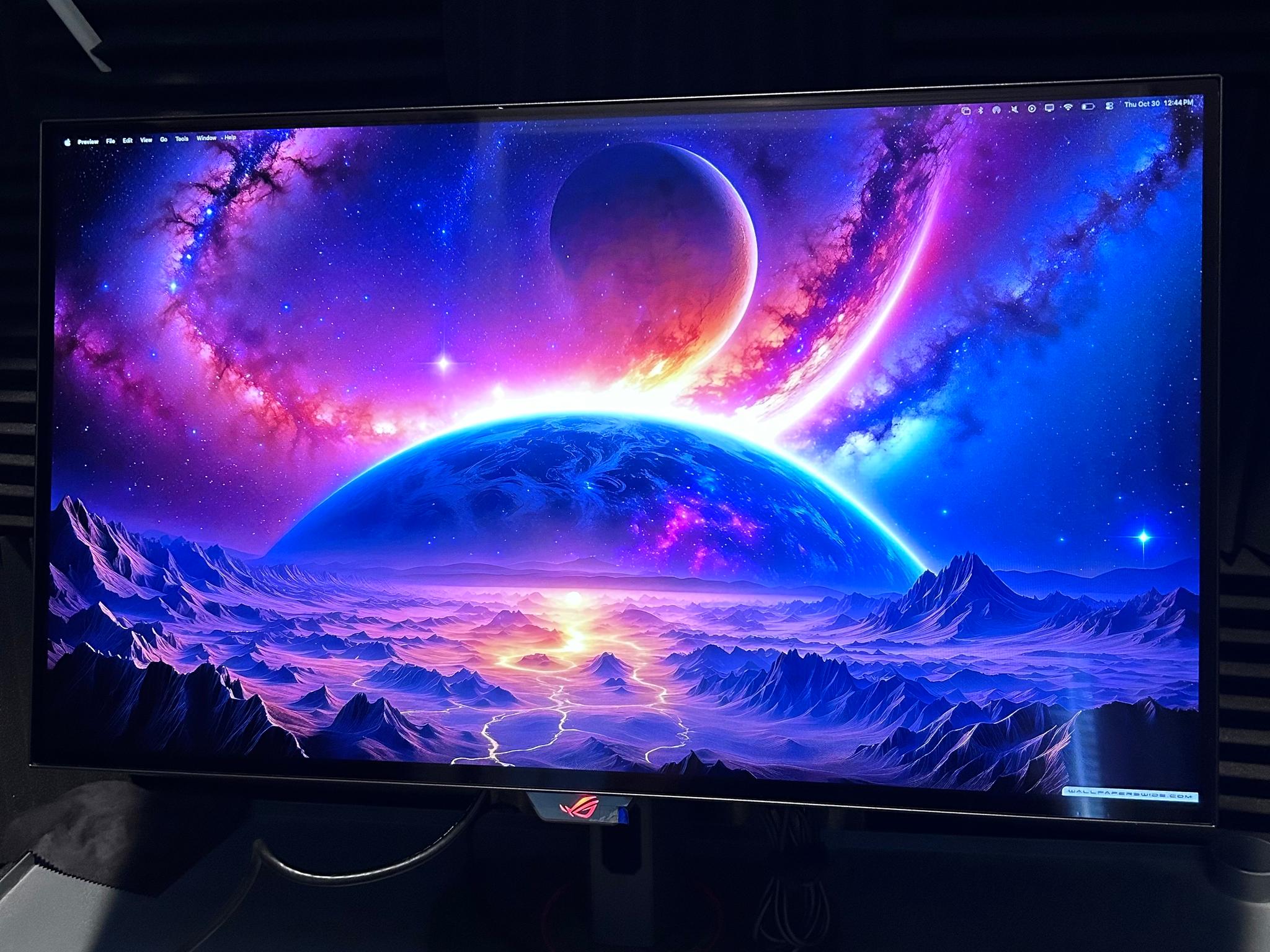 ASUS XG27AQDMG ROG Strix 26.5" 2K OLED (2560 x 1440) 240Hz Gaming Monitor (0 Hours Used)