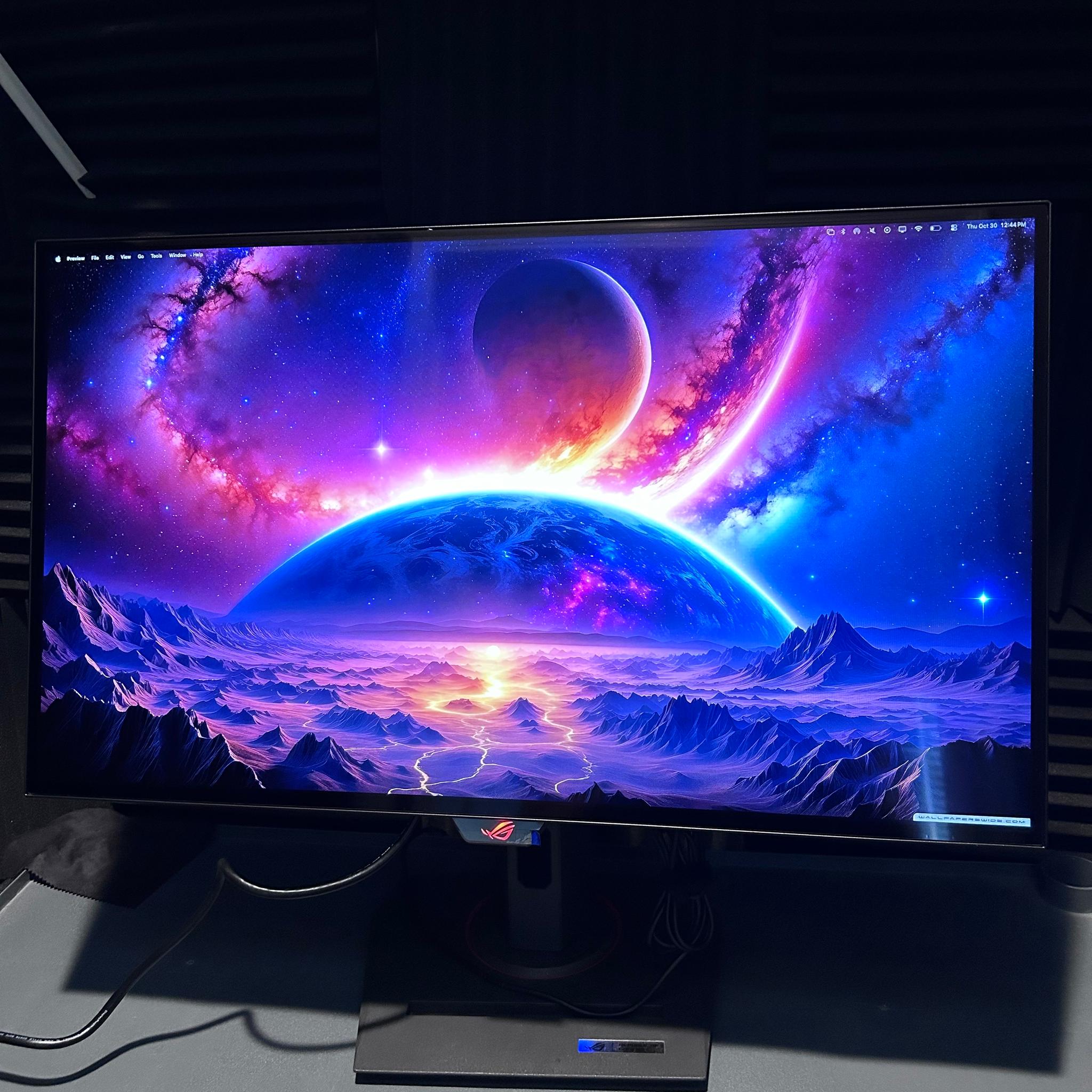 ASUS XG27AQDMG ROG Strix 26.5" 2K OLED (2560 x 1440) 240Hz Gaming Monitor (0 Hours Used)