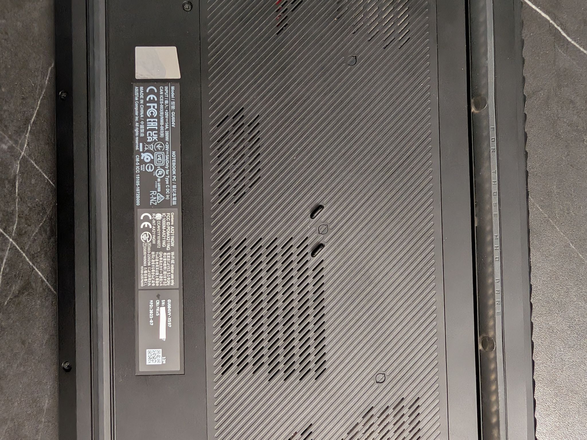 Asus Zephyrus M16 Anime Matrix, 4090, 64G RAM, 2T SSD