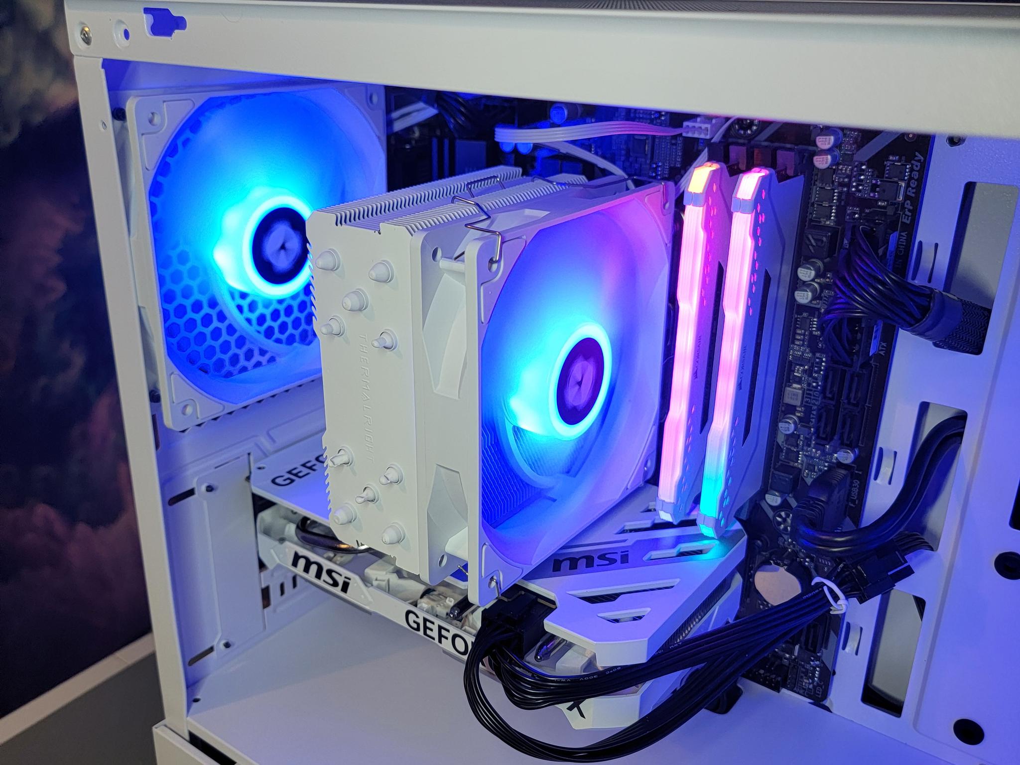 MSI RTX 4060 8GB + Intel Core i7 9700F PC Build #40