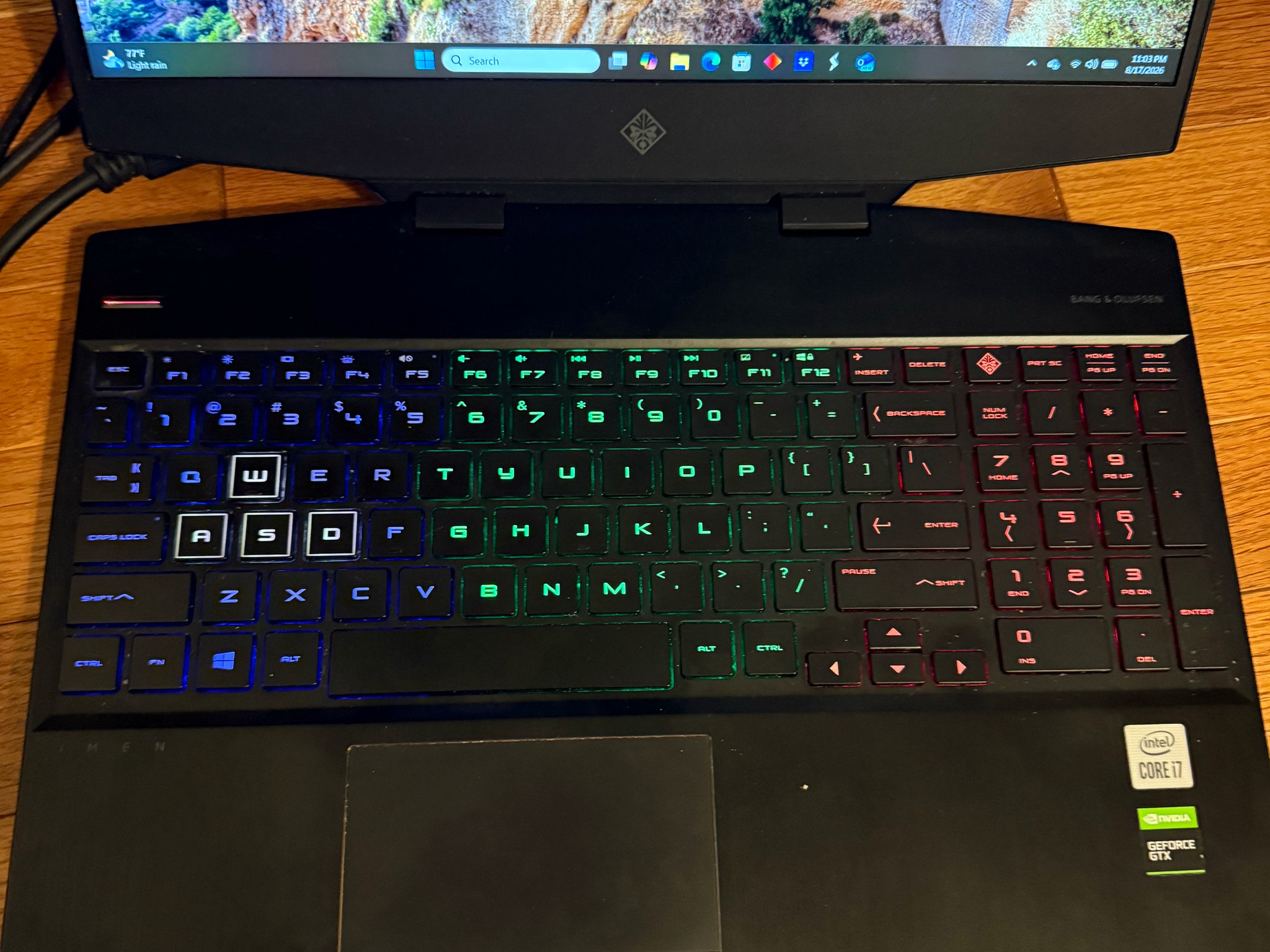HP OMEN 15-dh1070wm Gaming Laptop i7-10750H GTX 1660 Ti 8GB 1.14TB 15" Win 11