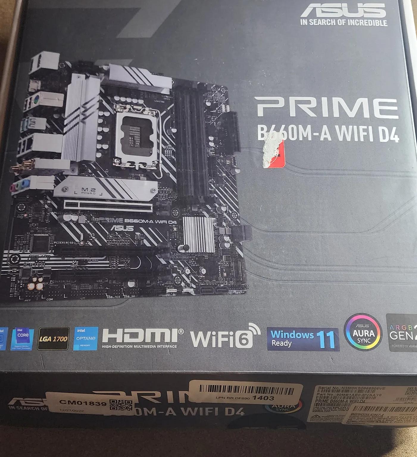 Asus Prime B660M-A