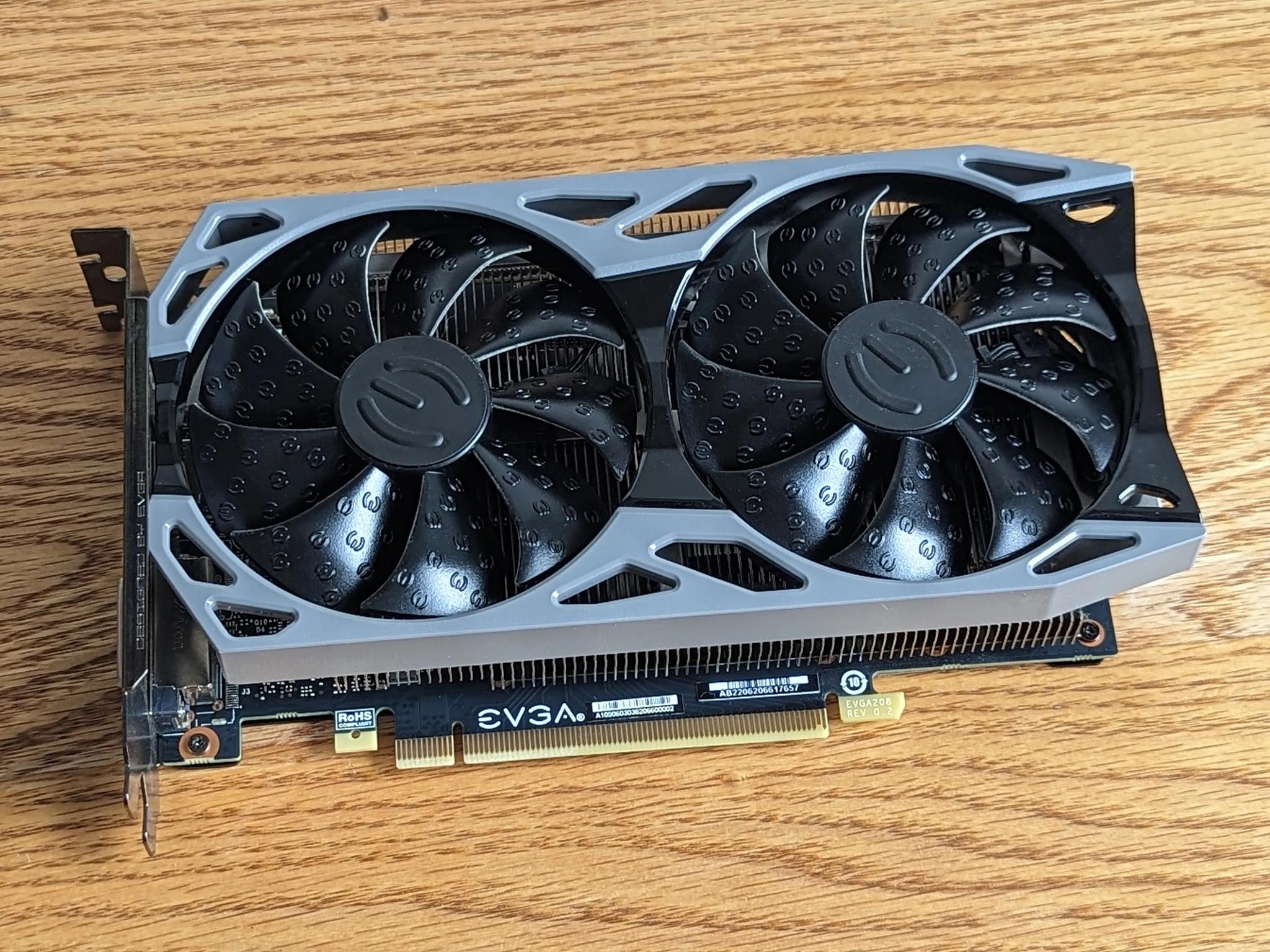 EVGA GeForce RTX 2060 KO GAMING, 06G-P4-2066-KR, 6GB GDDR6, Dual Fans, Metal Backplate 