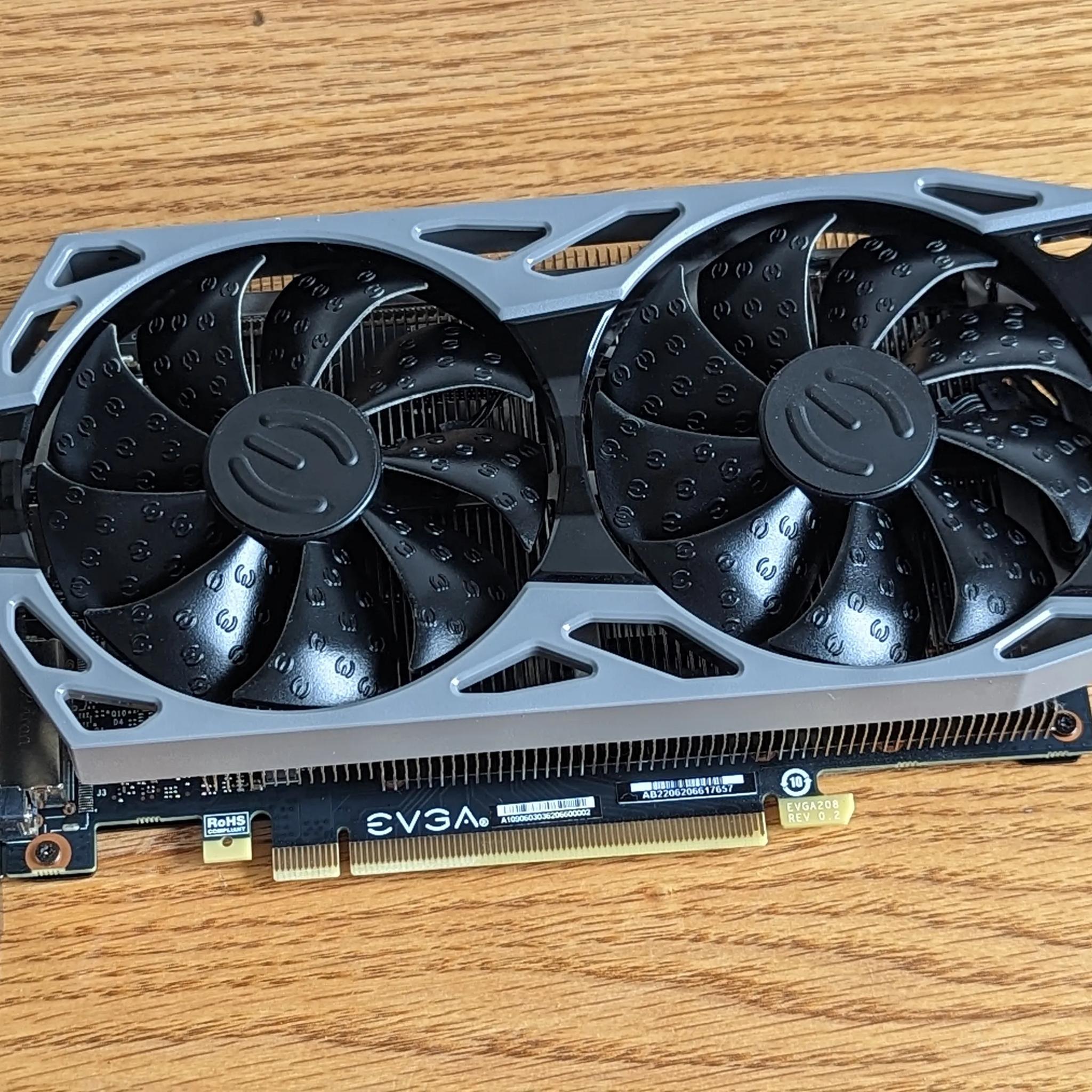 EVGA GeForce RTX 2060 KO GAMING, 06G-P4-2066-KR, 6GB GDDR6, Dual Fans, Metal Backplate 