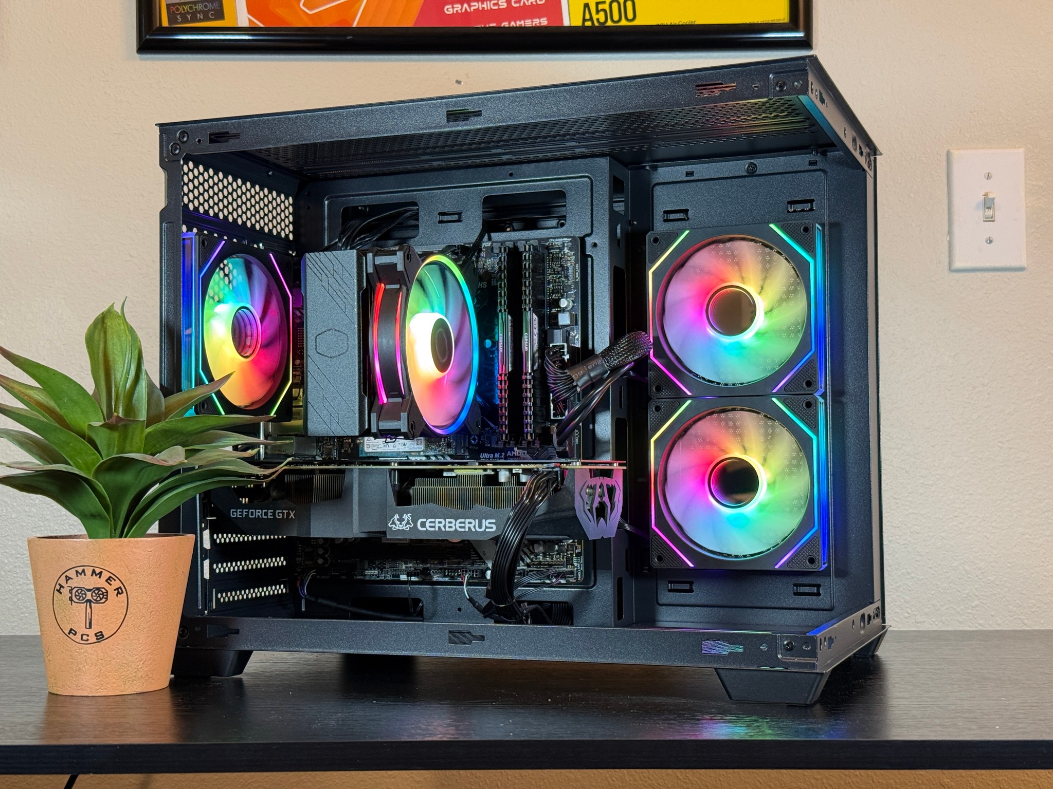 ⭐GTX 1070 Ti, Intel i5-9500, 16gb RAM, 512gb SSD⭐| Custom Gaming PC | Fortnite, Valorant, CS2, More!
