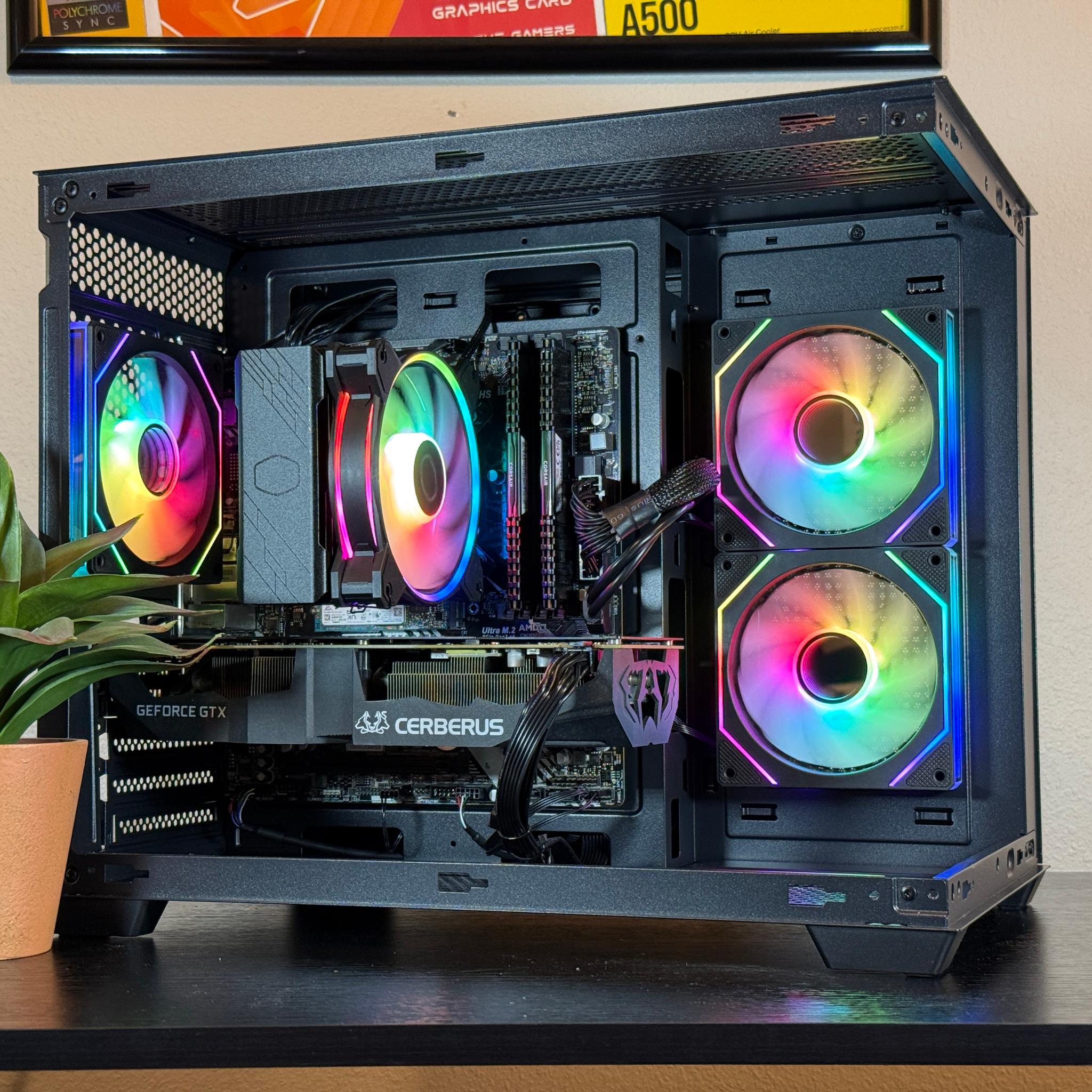 ⭐GTX 1070 Ti, Intel i5-9500, 16gb RAM, 512gb SSD⭐| Custom Gaming PC | Fortnite, Valorant, CS2, More!