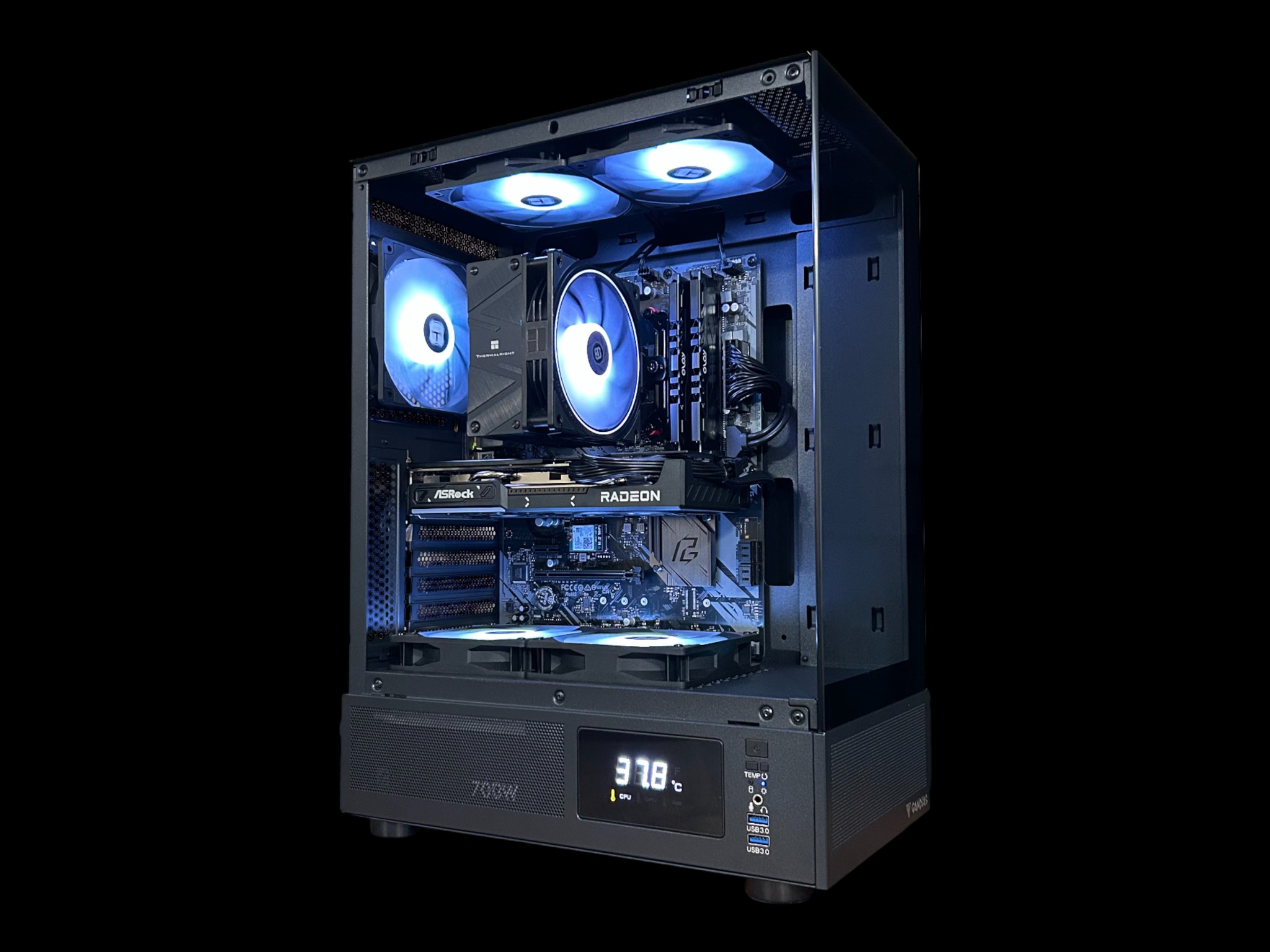 RX 9060XT 16GB | Ryzen 7 5800XT | 16GB DDR4 | 1TB NVMe | The Mid-Range Beast RX