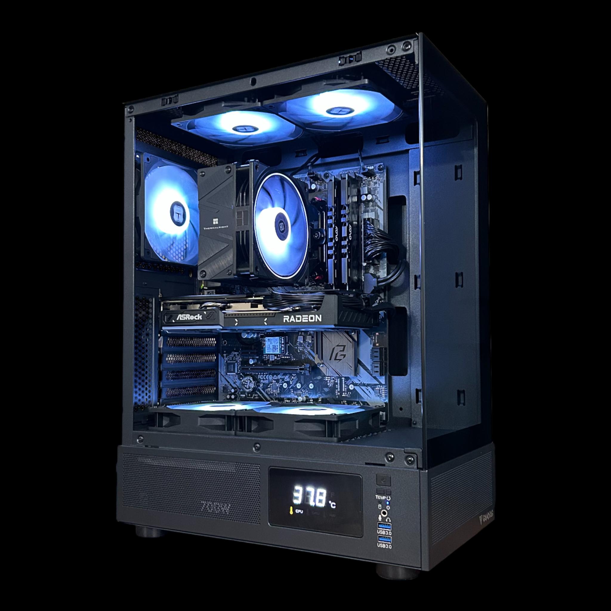 RX 9060XT 16GB | Ryzen 7 5800XT | 16GB DDR4 | 1TB NVMe | The Mid-Range Beast RX