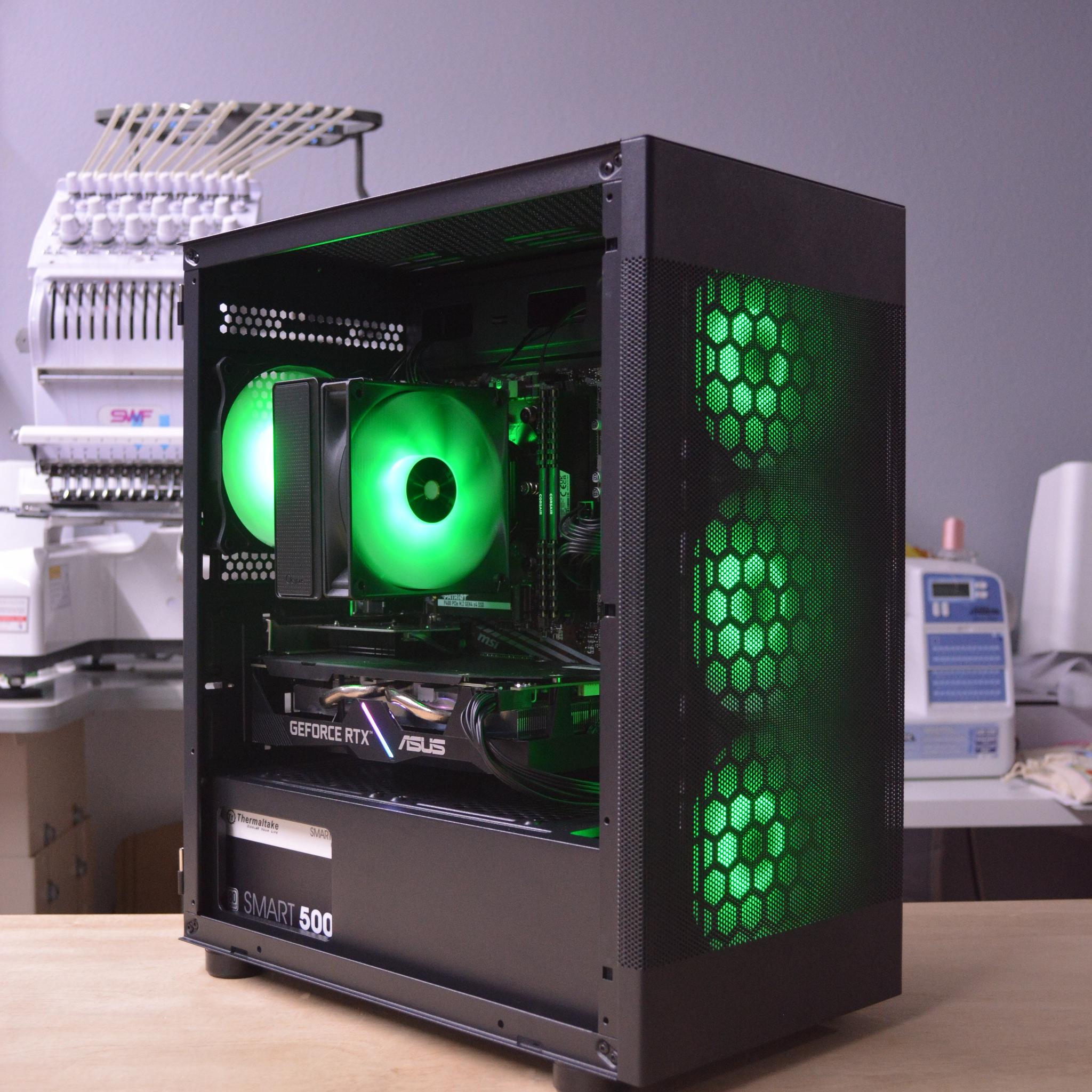 Custom Gaming PC | RYZEN 5 3600 | RTX 2060 | 16GB RAM | WIN 11