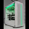 White & RGB Gaming PC - Ryzen 5 5600X - RX 6700 XT 12GB