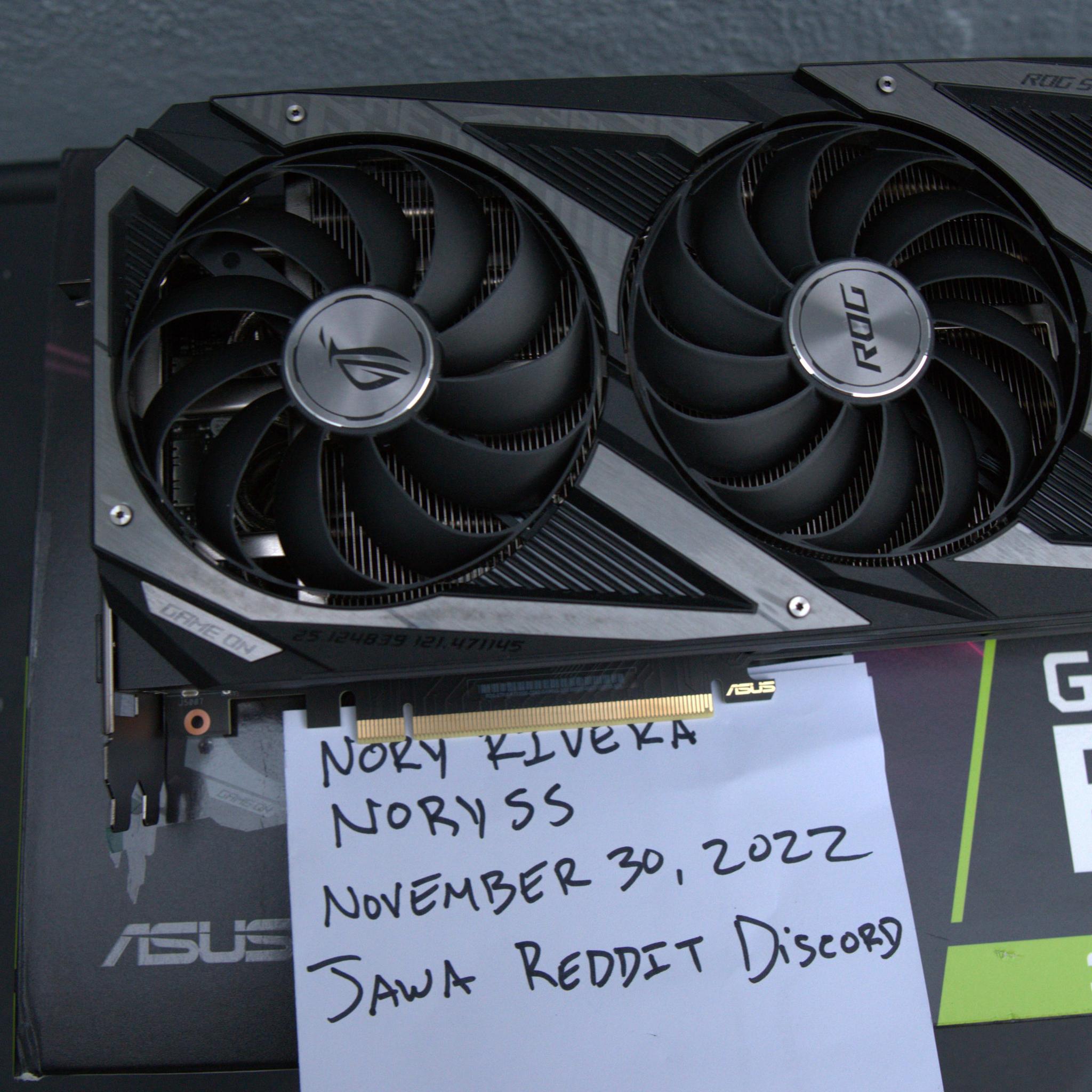 Asus Strix RTX 3090 OC NEw Open Box