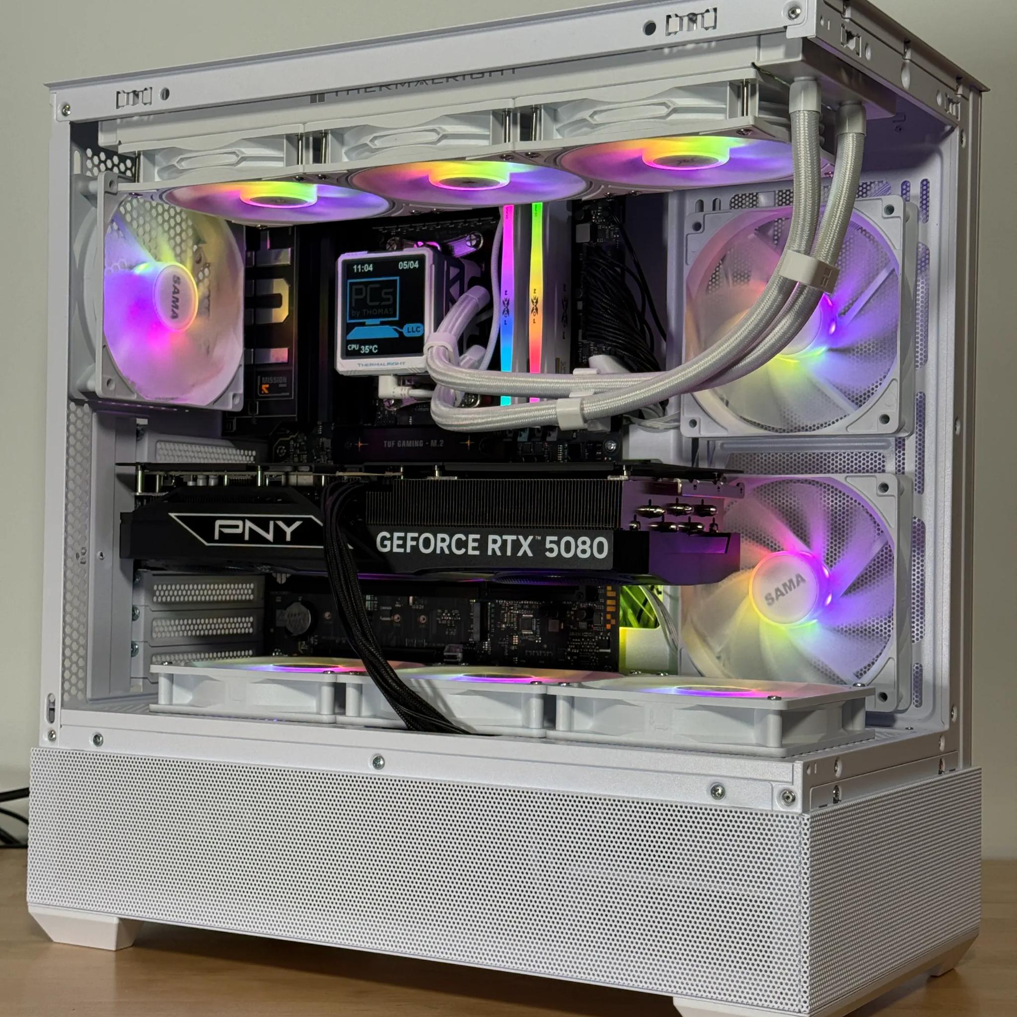 RTX 5080 Ryzen 9950x Workstation Powerhouse