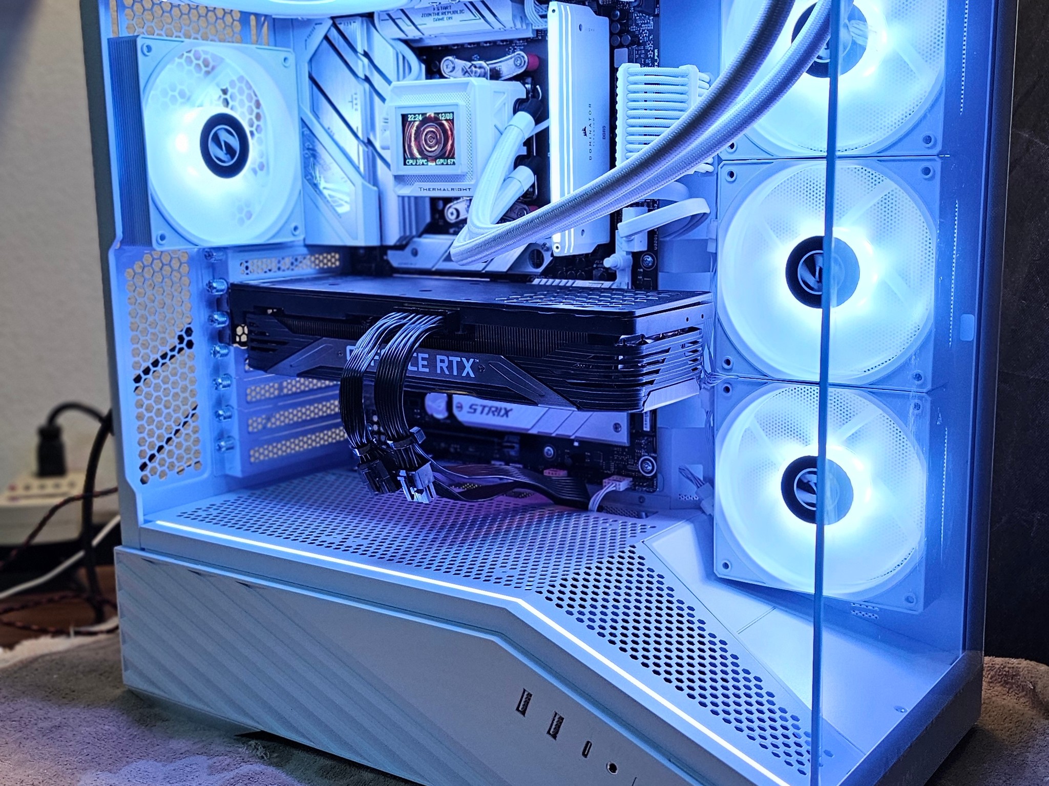⚡PROJECT VISION⚡ RTX 3070 - Ryzen 9 7950X - 16GB DDR5 - 1TB SSD - 1440P GAMING PC