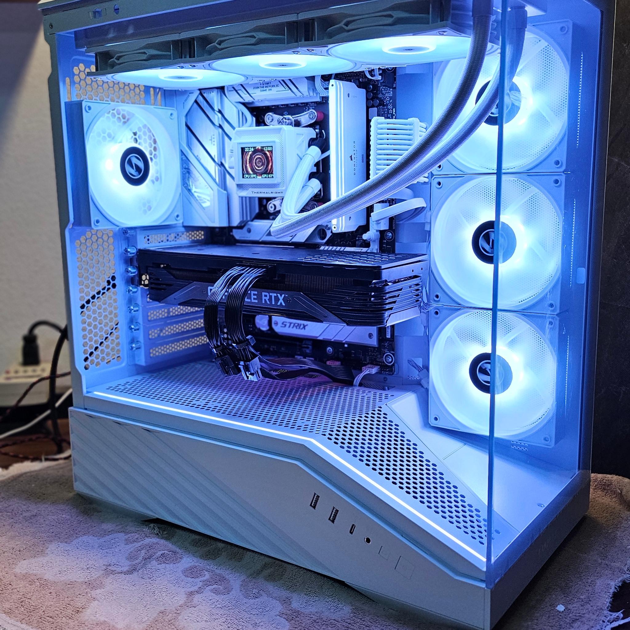 ⚡PROJECT VISION⚡ RTX 3070 - Ryzen 9 7950X - 16GB DDR5 - 1TB SSD - 1440P GAMING PC