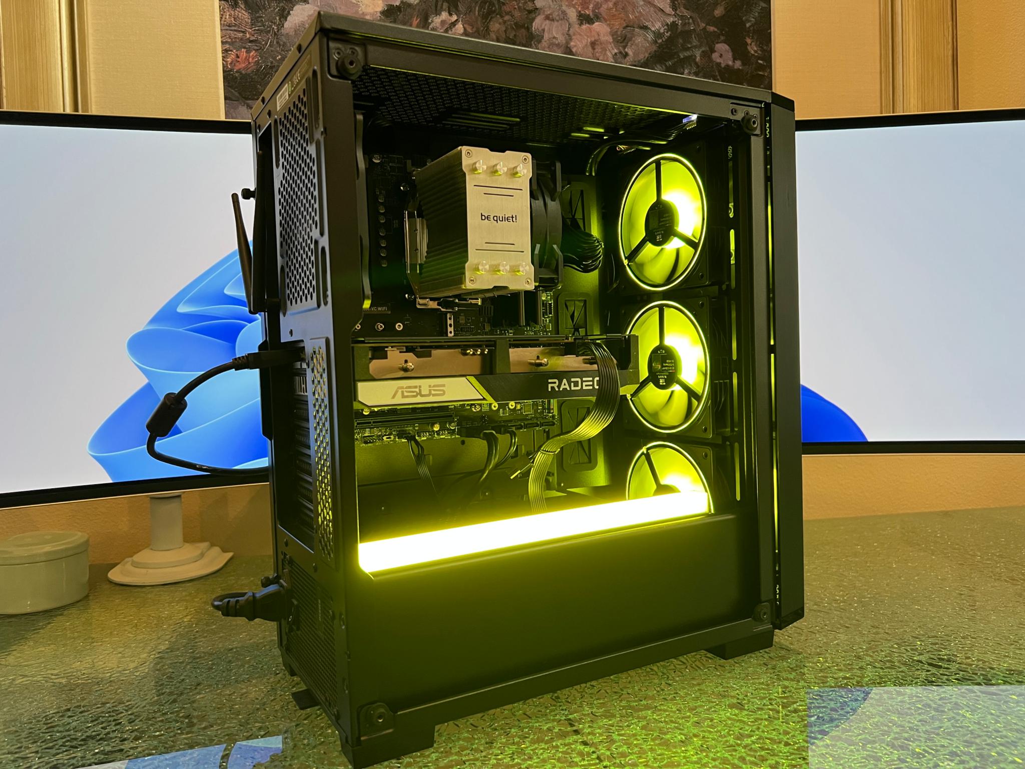 Corsair RGB AMD Custom Gaming PC | Ryzen 5 5600G | RX 6600 | 32 GB 3200MHz RAM | 500 GB SSD