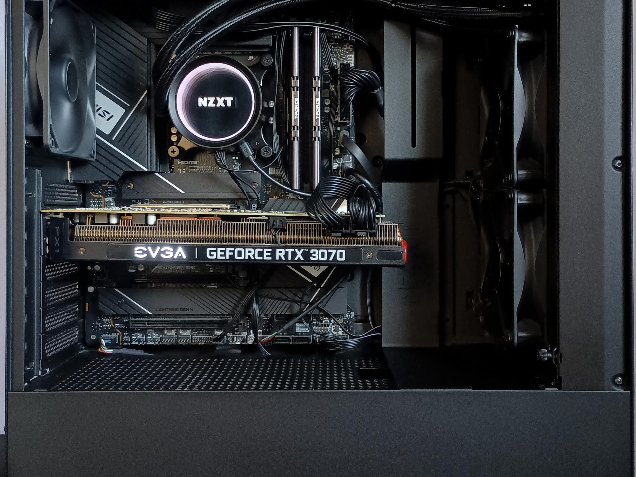 Powerfull CPU - Raptor Lake Intel Core i5, RTX 3070, CPU water cooled, Easily Upgradable