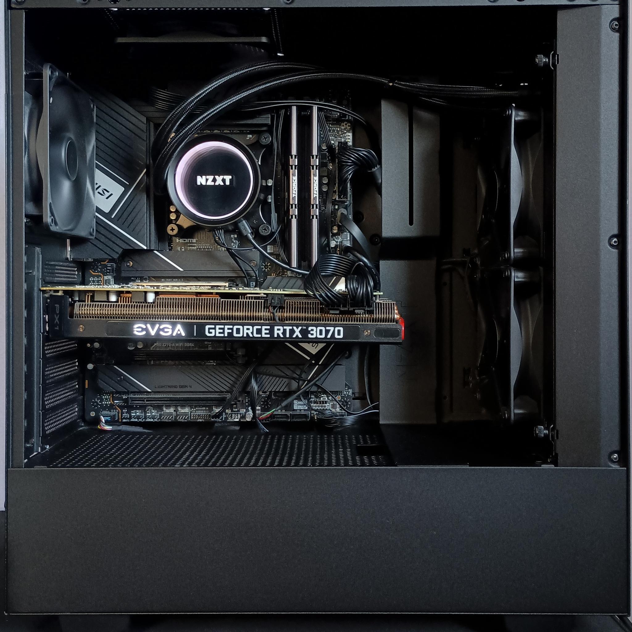 Powerfull CPU - Raptor Lake Intel Core i5, RTX 3070, CPU water cooled, Easily Upgradable