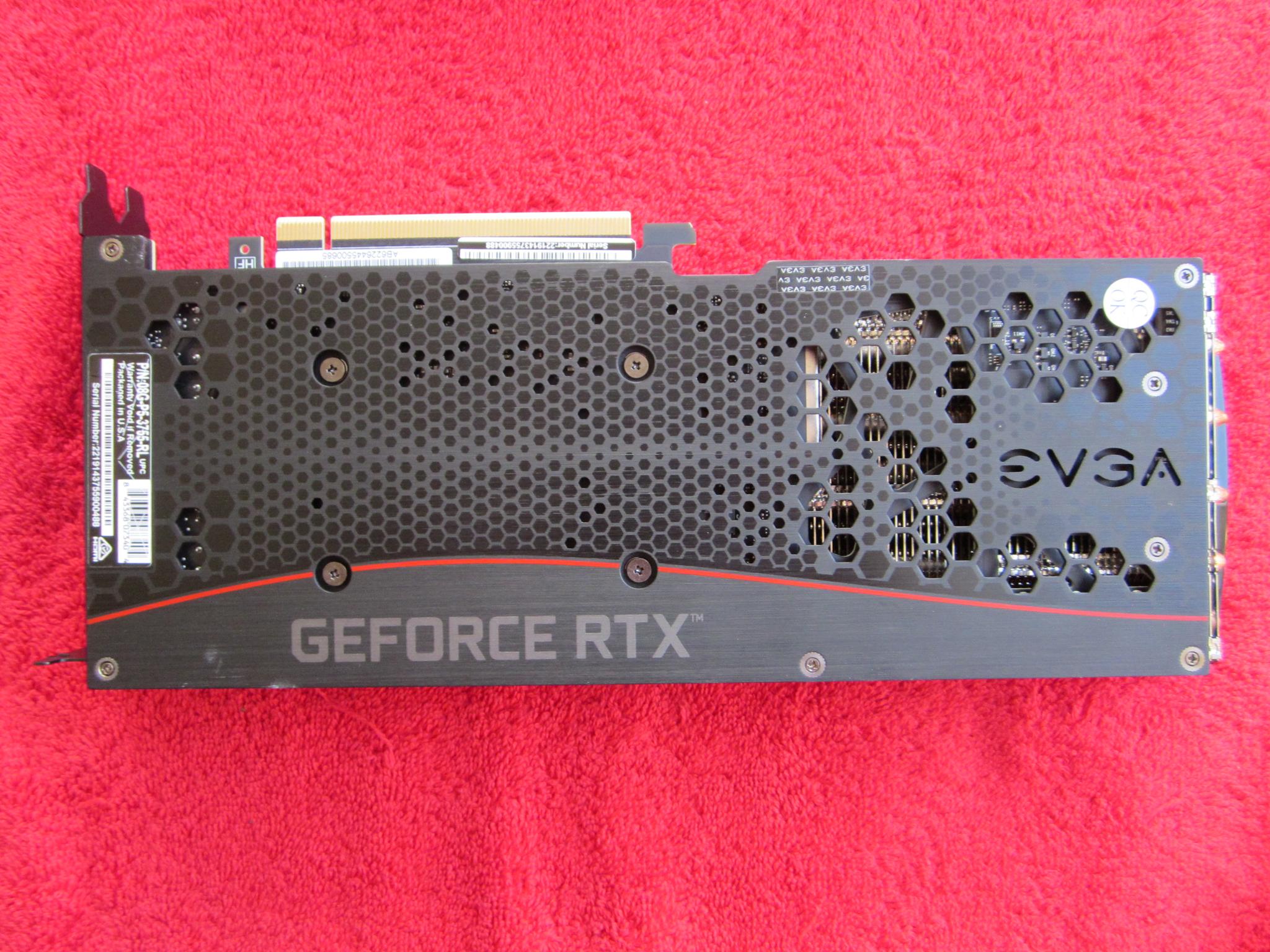 EVGA GeForce RTX 3070 XC3 ULTRA GAMING, 08G-P5-3755-RL, 8GB GDDR6, ARGB LED, Metal Backplate