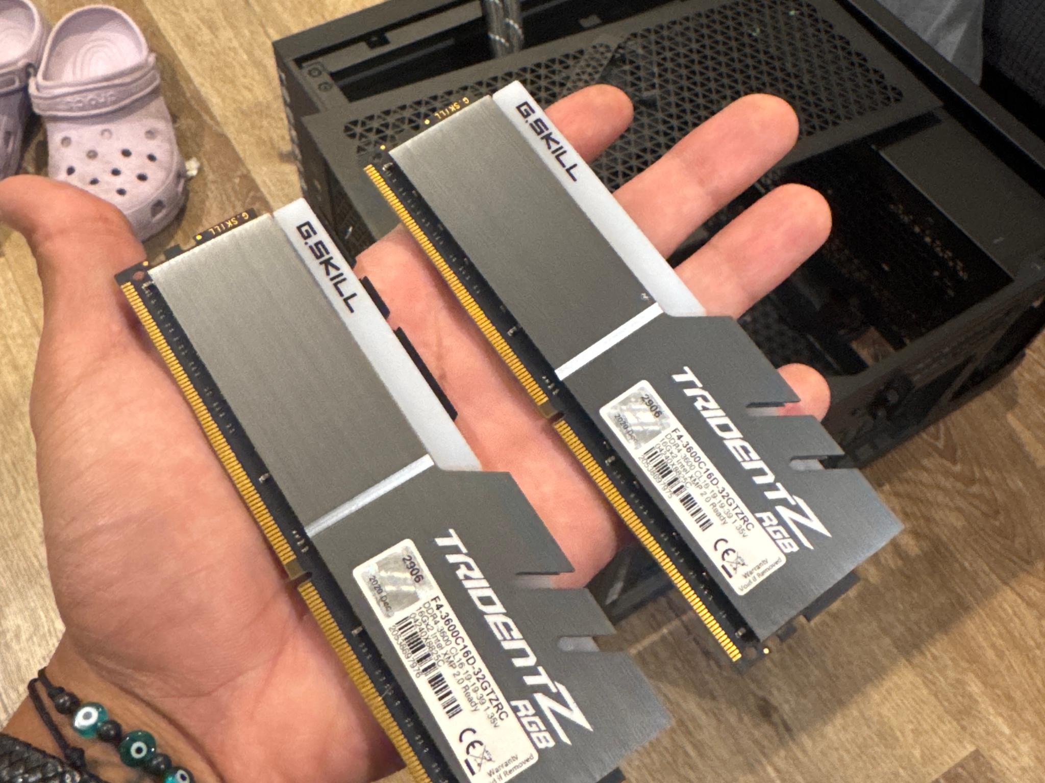 2 32GB Ram Sticks