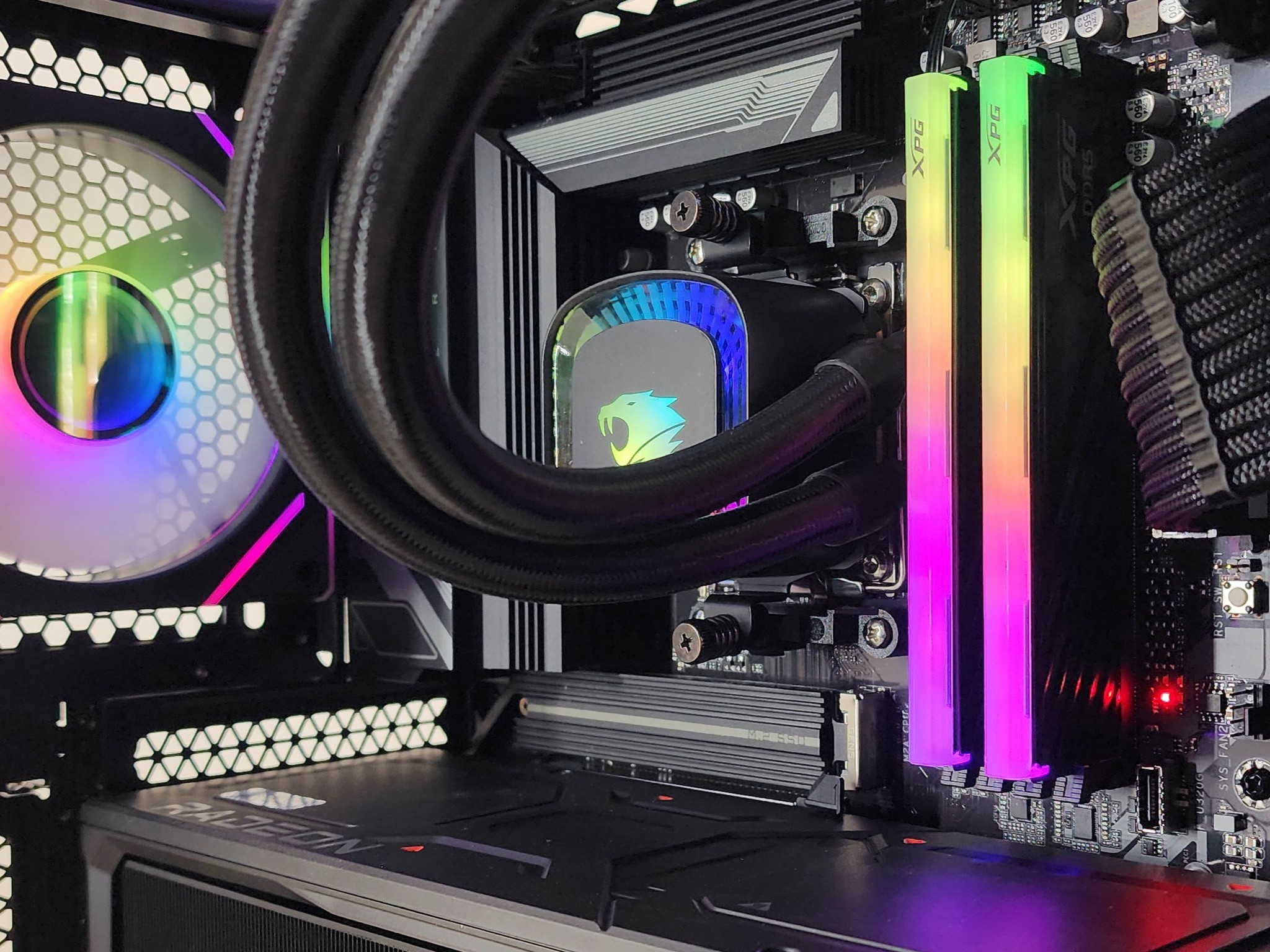 Gaming PC Ryzen 9 7900X 32GB RAM 1TB SSD RX 7900 XT 20GB Windows 11 Computer