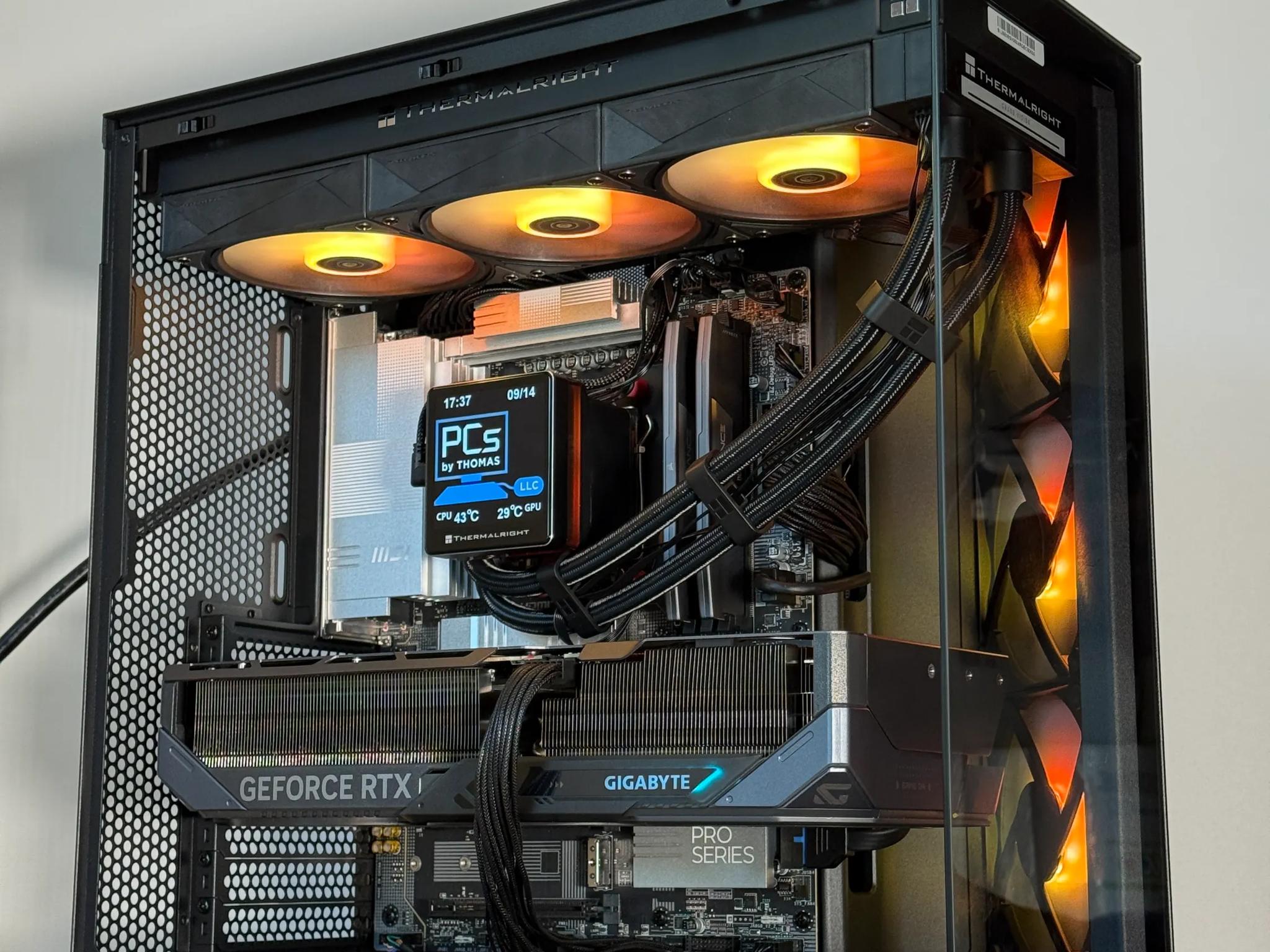 RTX 5090 Ryzen 7 9800x3d Gaming C