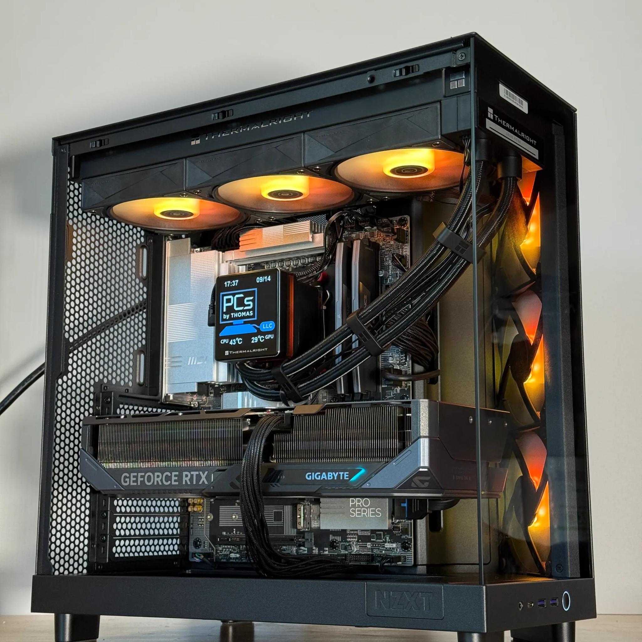 RTX 5090 Ryzen 7 9800x3d Gaming C
