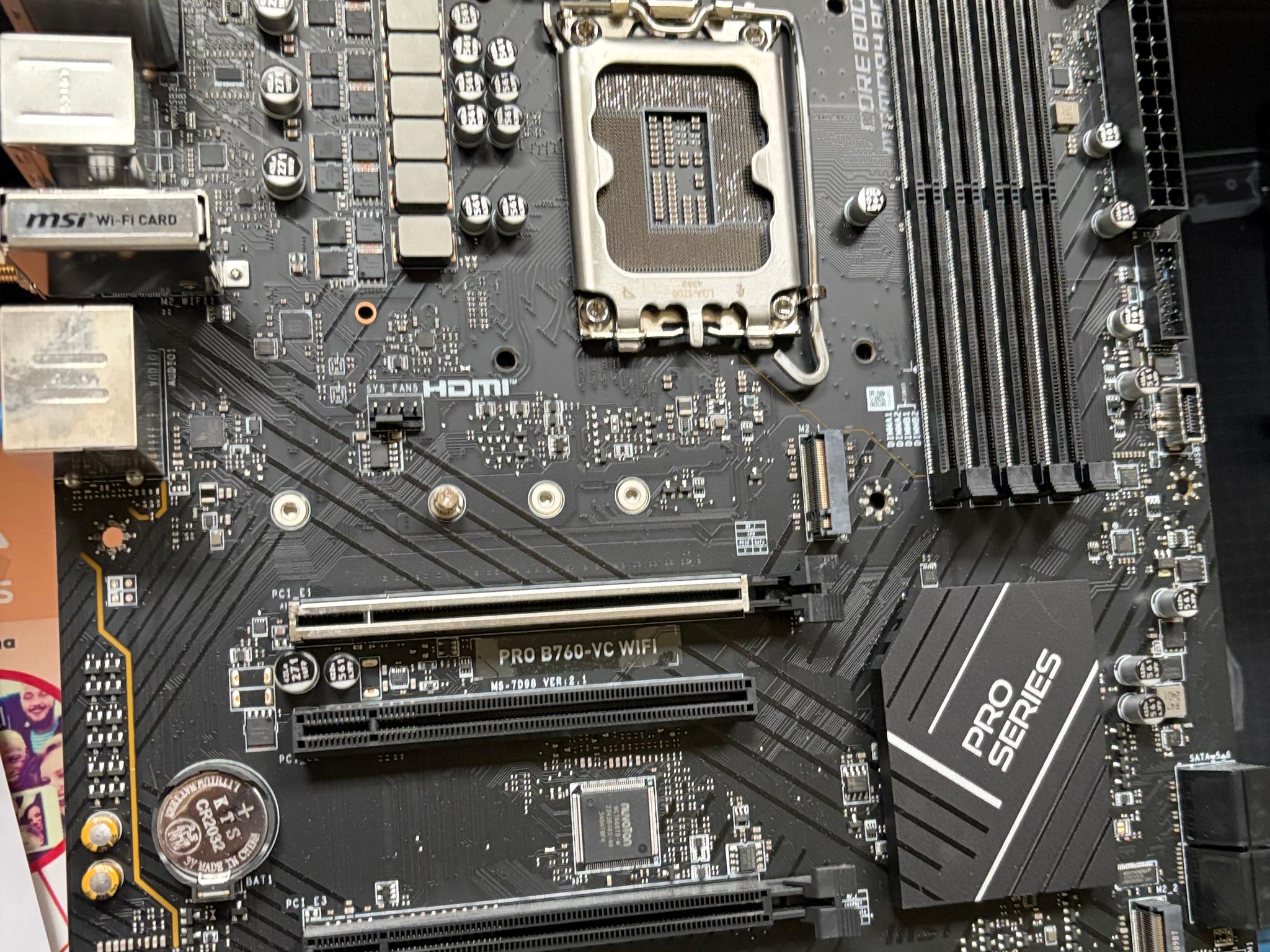 MSI PRO B760-VC WIFI - Image 1