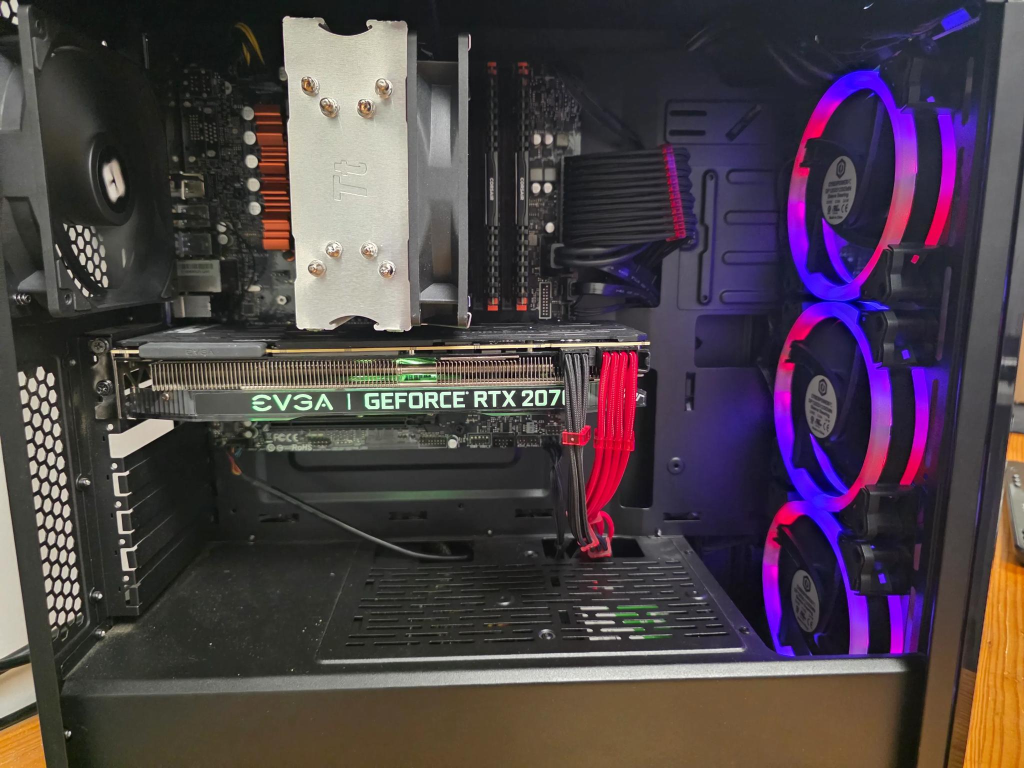 1440p Gaming PC Computer (Intel 9400f, RTX 2070 Super, 16 gb DDR4 3200 MHZ)