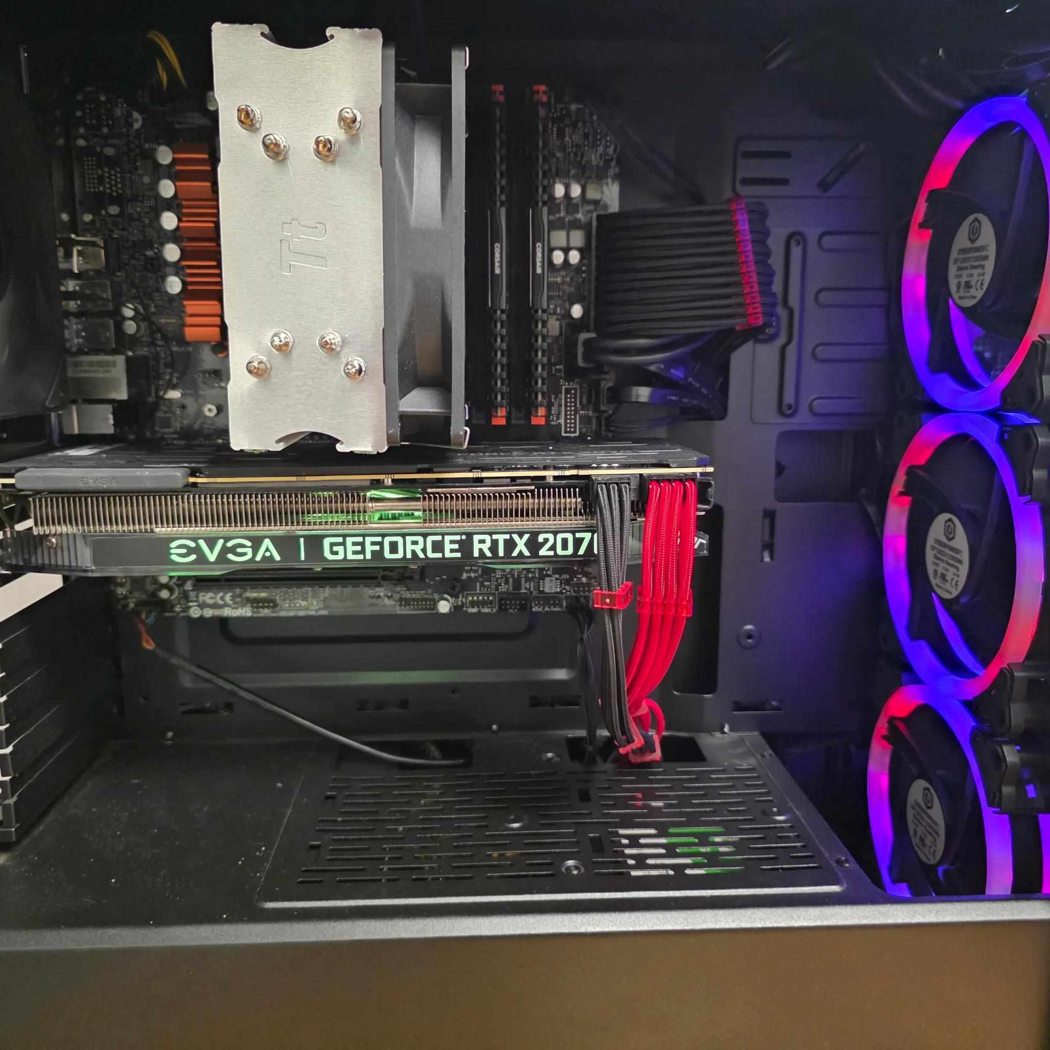 1440p Gaming PC Computer (Intel 9400f, RTX 2070 Super, 16 gb DDR4 3200 MHZ)